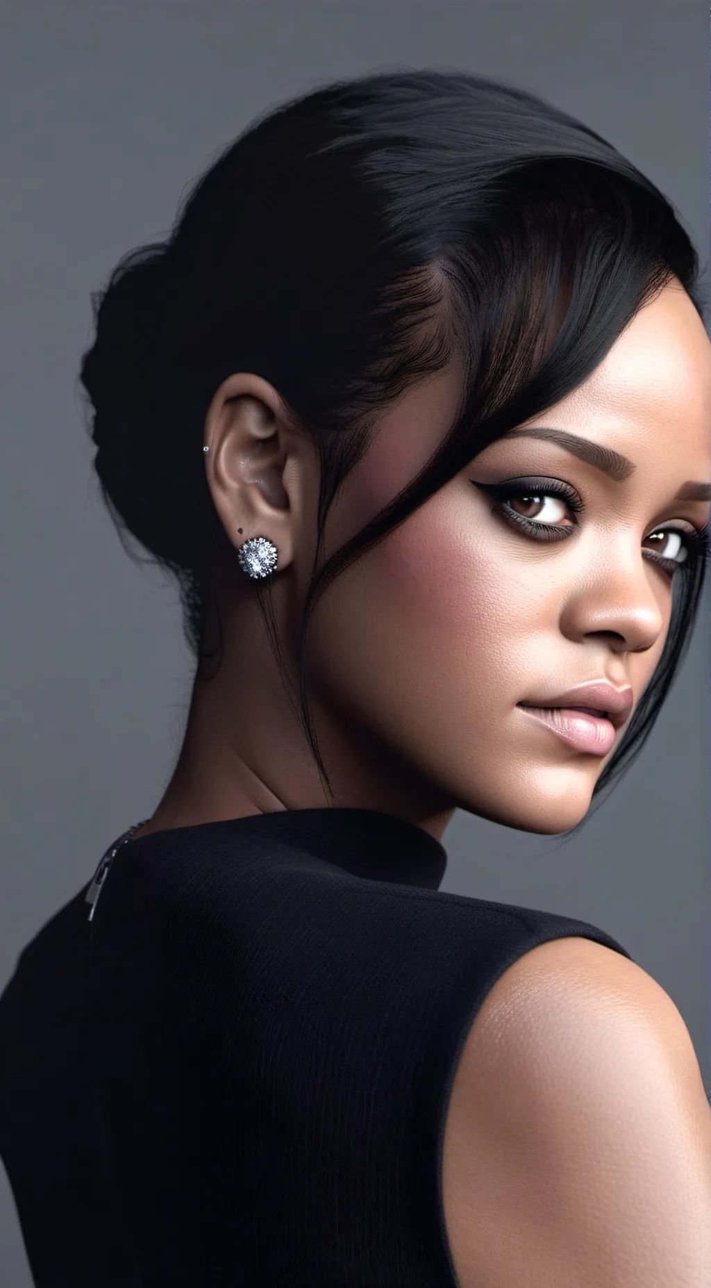 ai character: Rihanna background