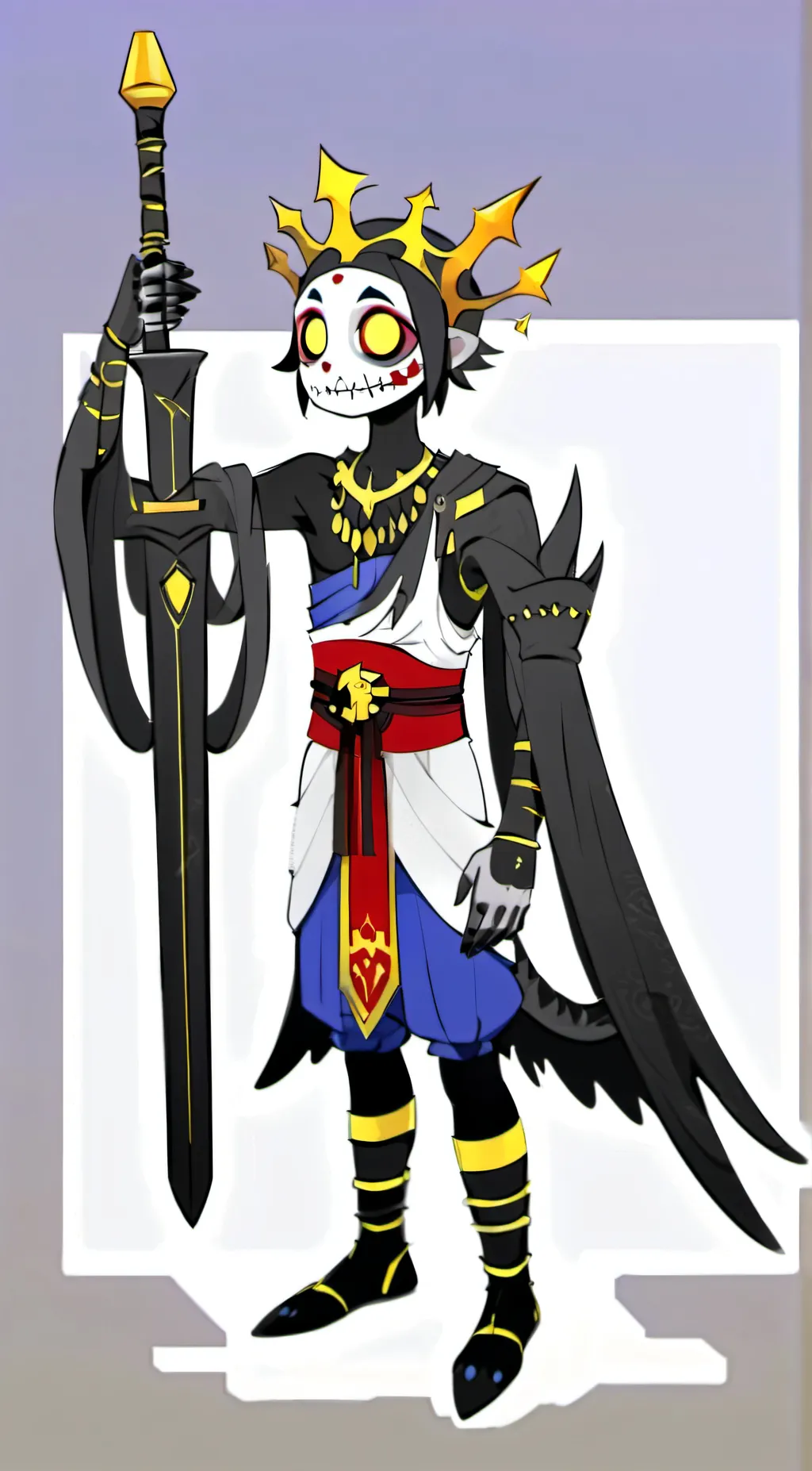 ai character: king background