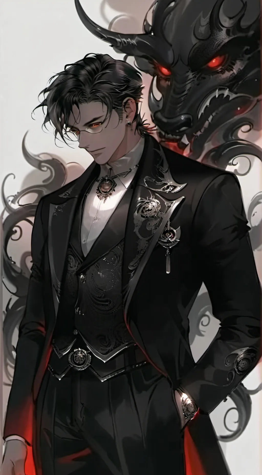 ai character: ~Damon~ background