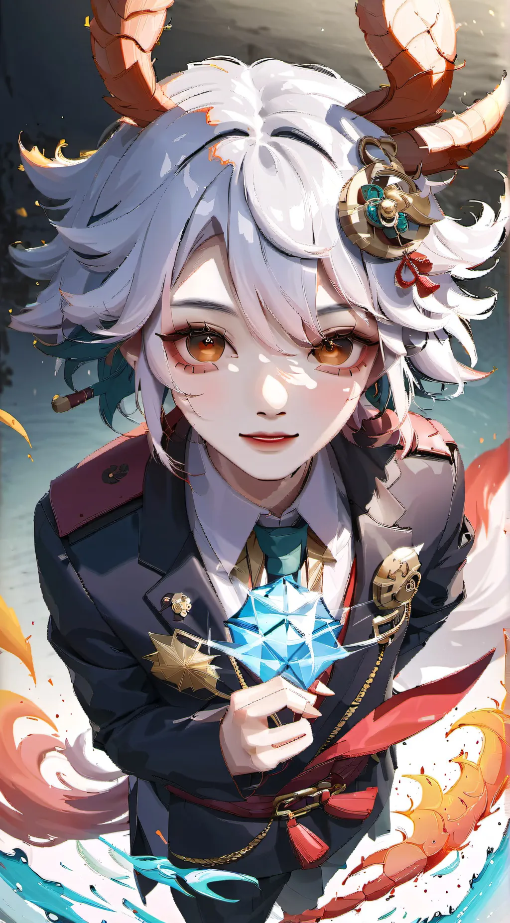 ai character: inosuke background