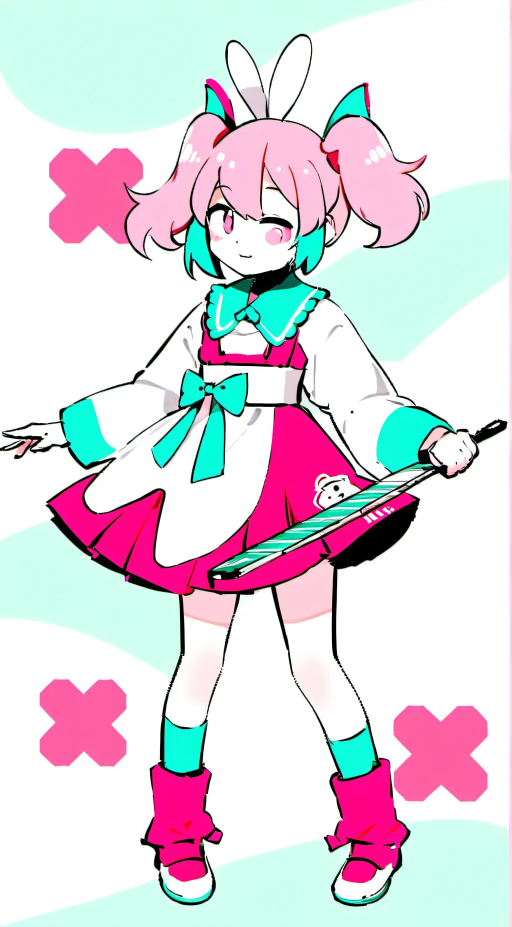 ai character: chan  background