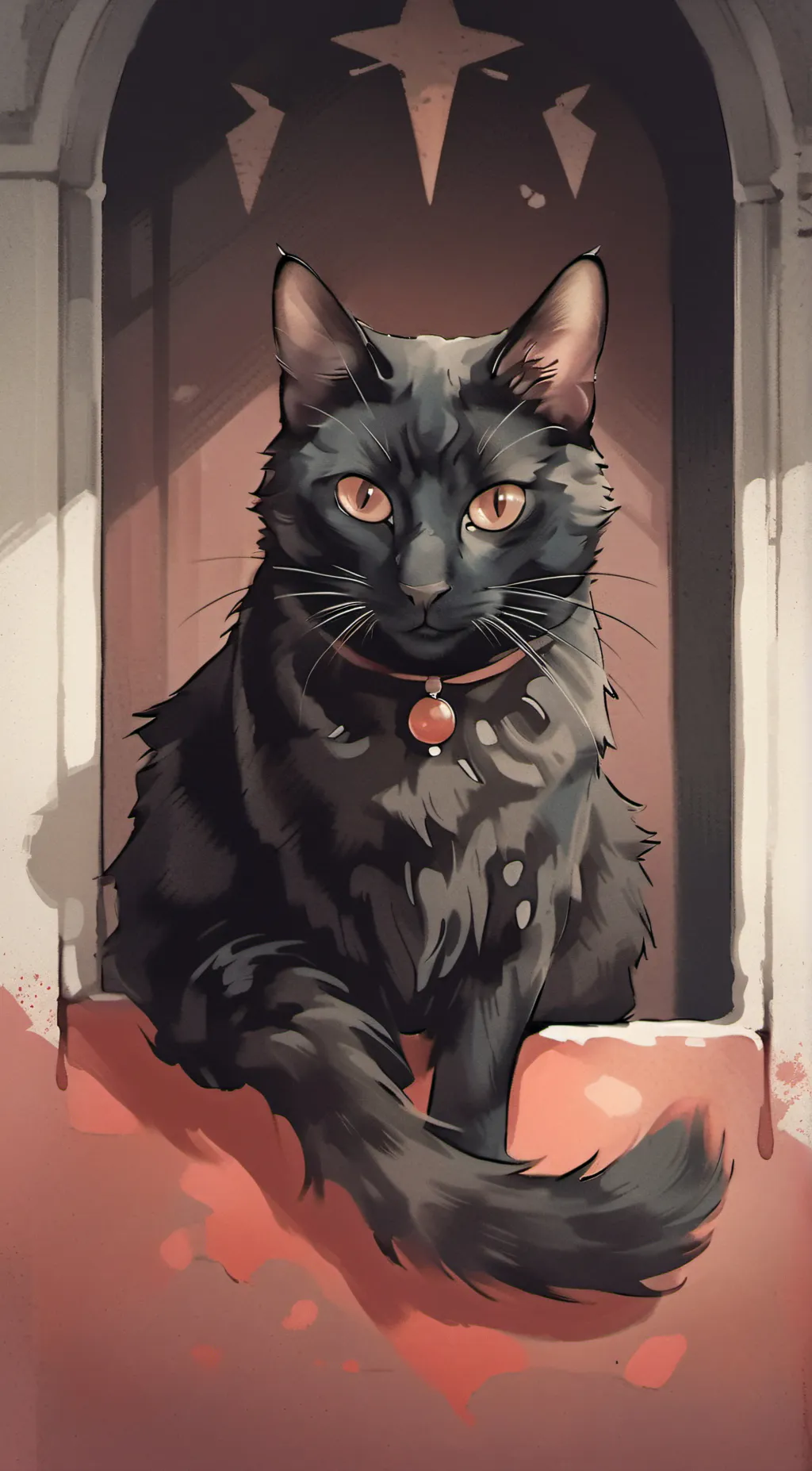 ai character: Demon Kitty RP background