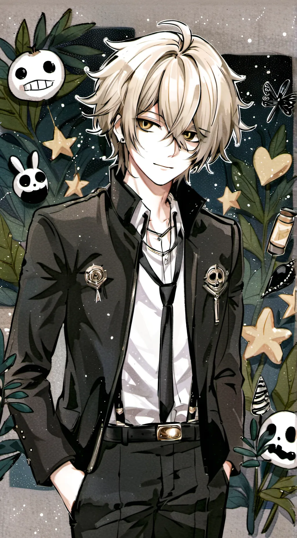 ai character: Damion background