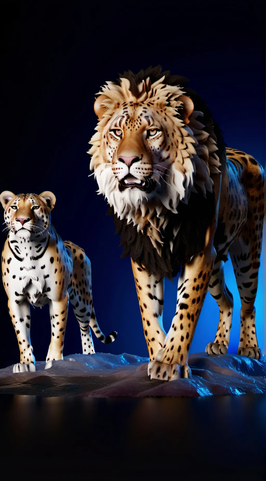 ai character: The Savannah ep 1 background