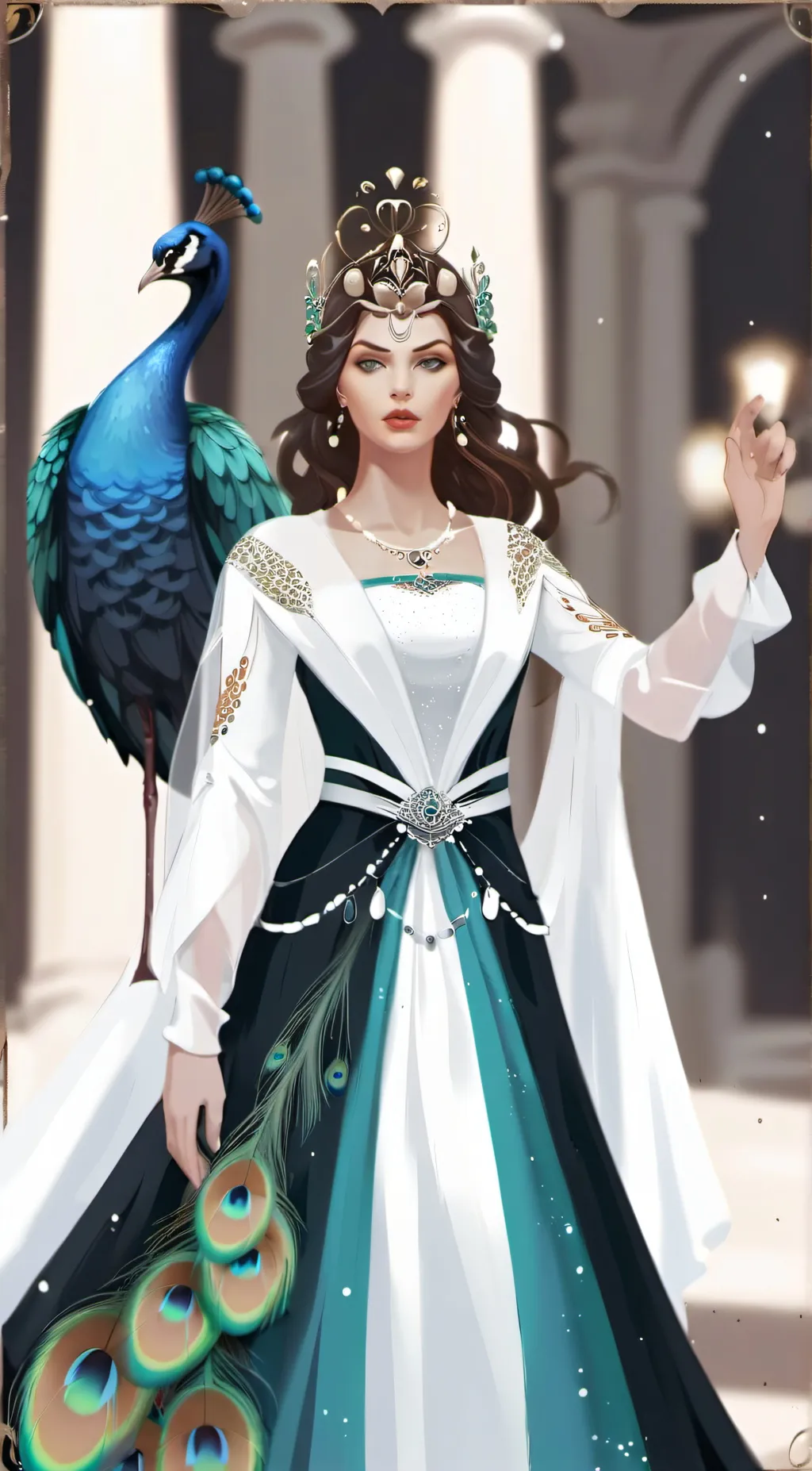 ai character: Hera Pantheon background