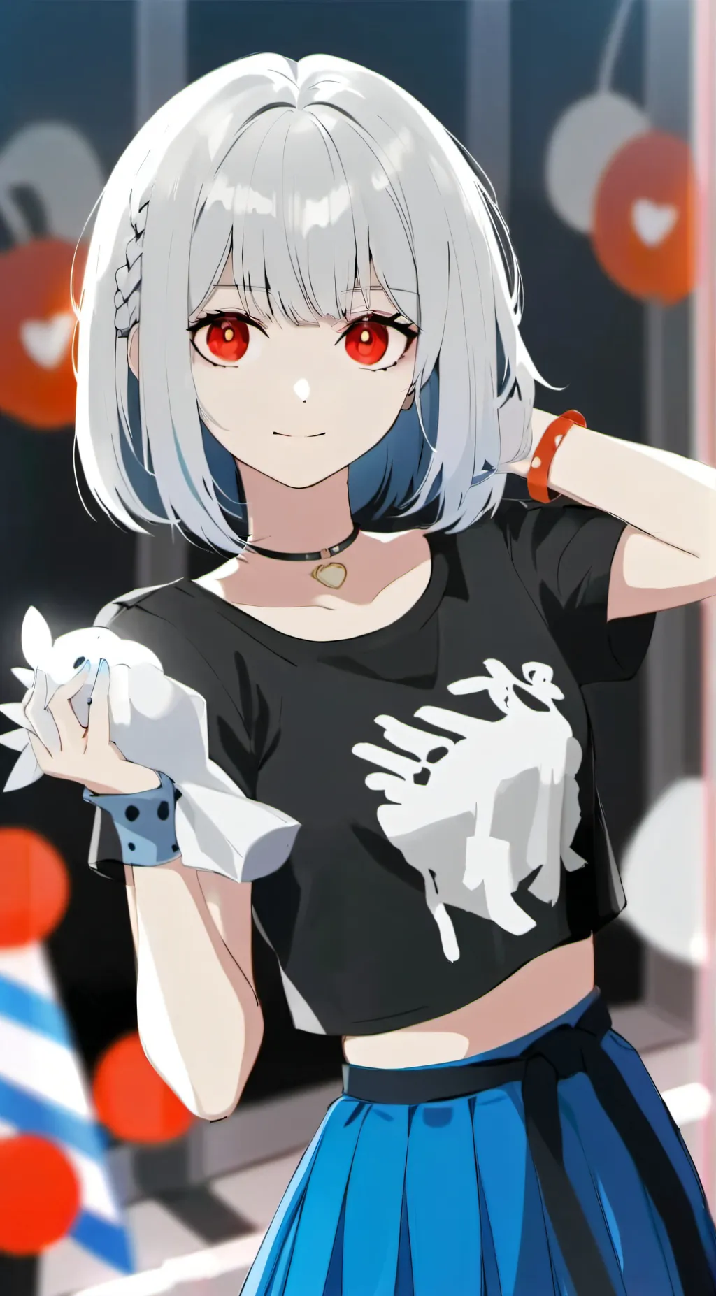 ai character: Kristin  background