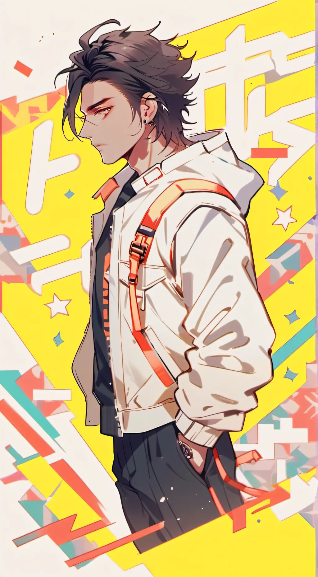 ai character: Leon background