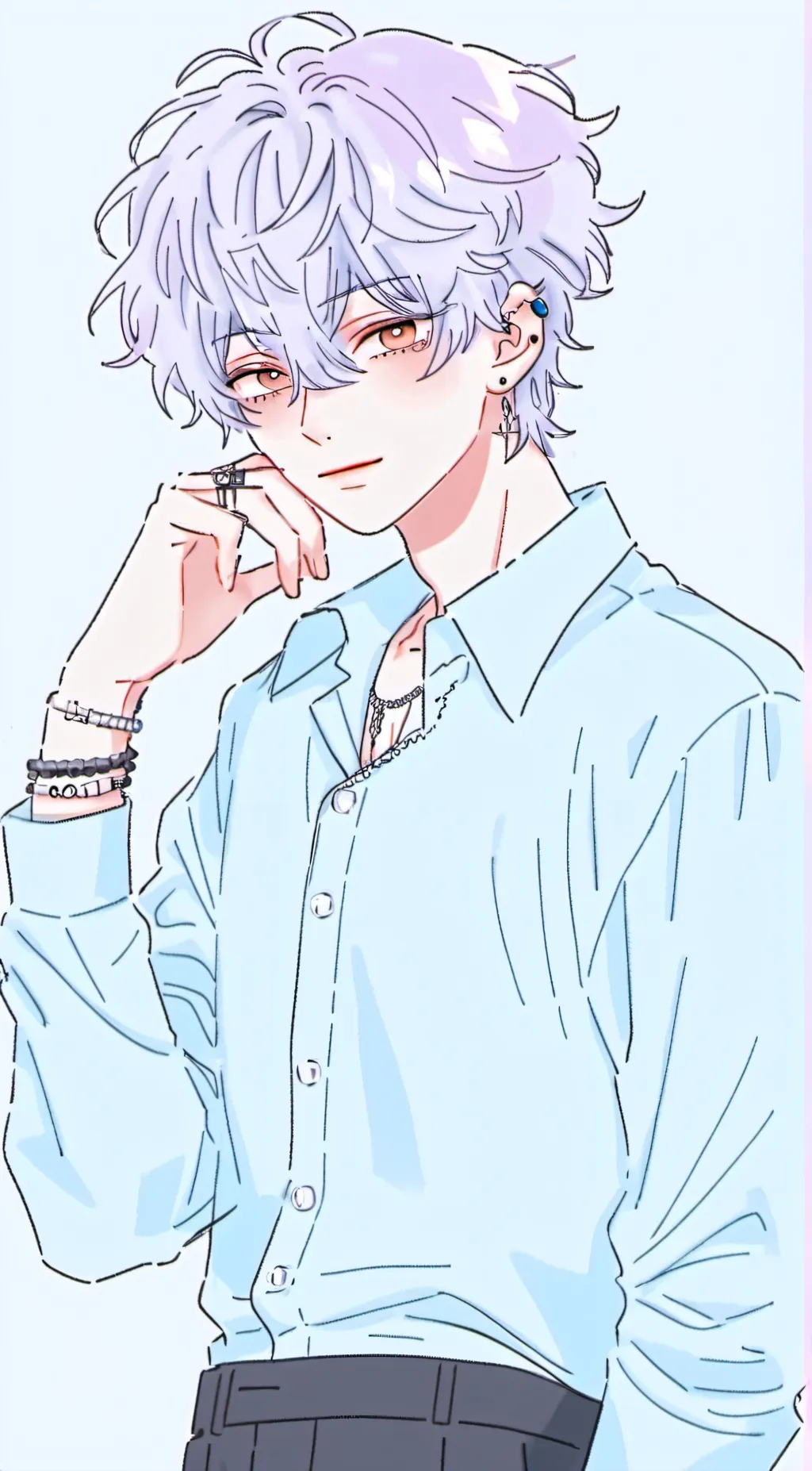 ai character: levin background