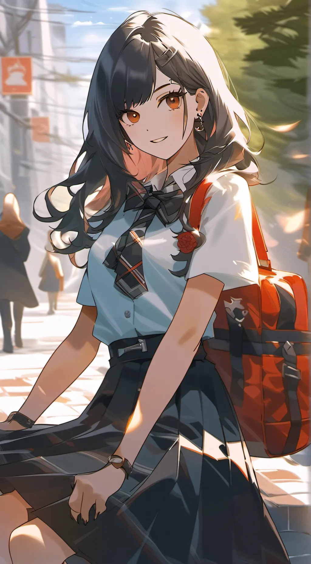 ai character: Ellie background