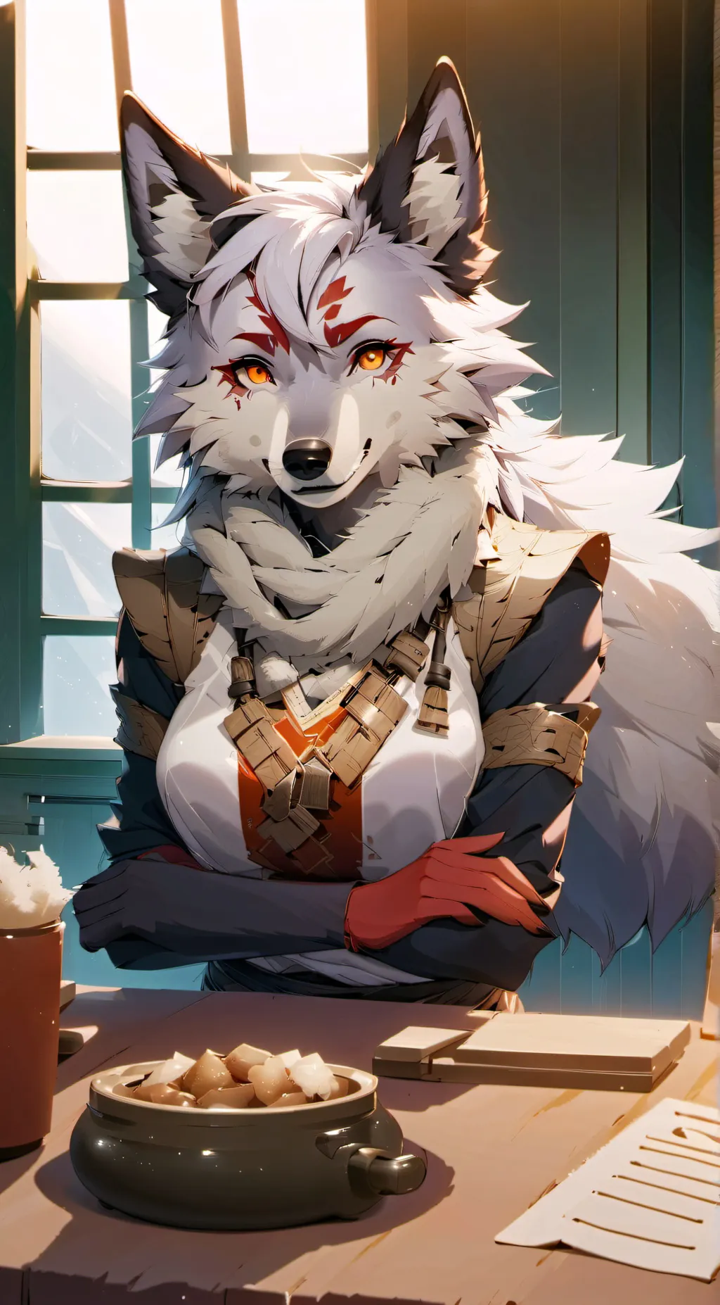 ai character: Yuna background