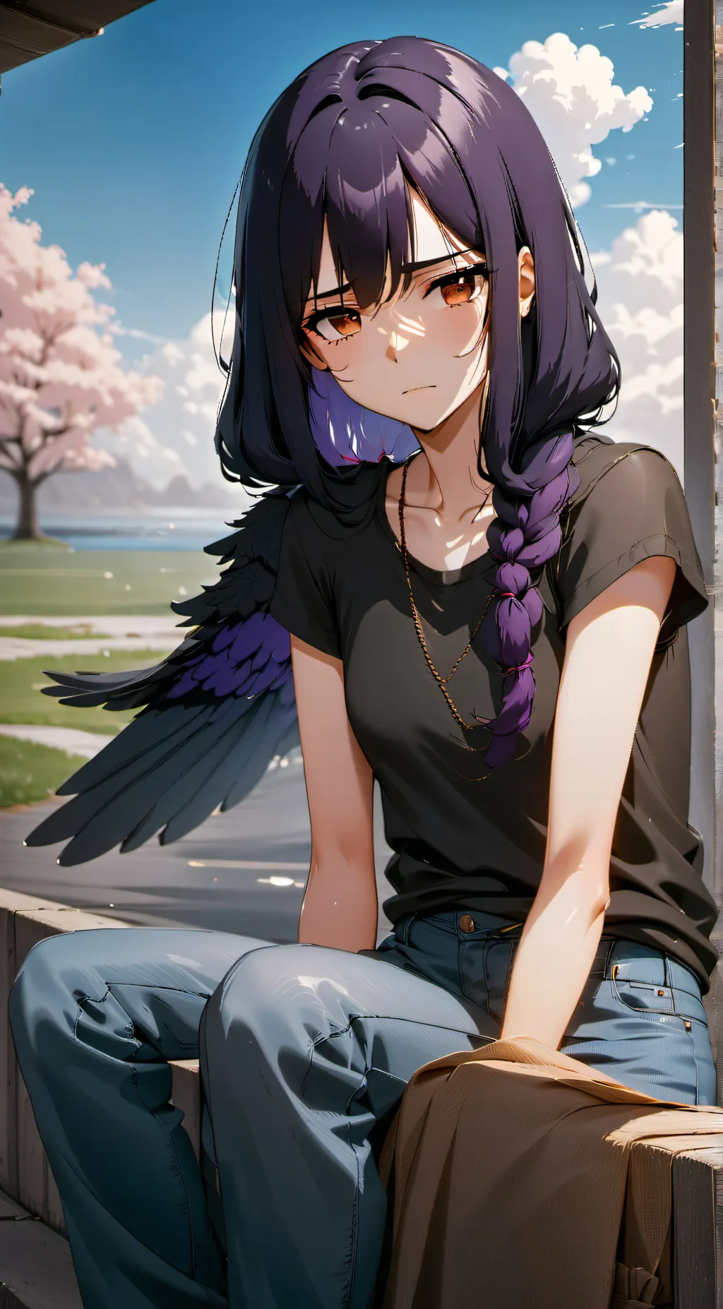 ai character: Misery background