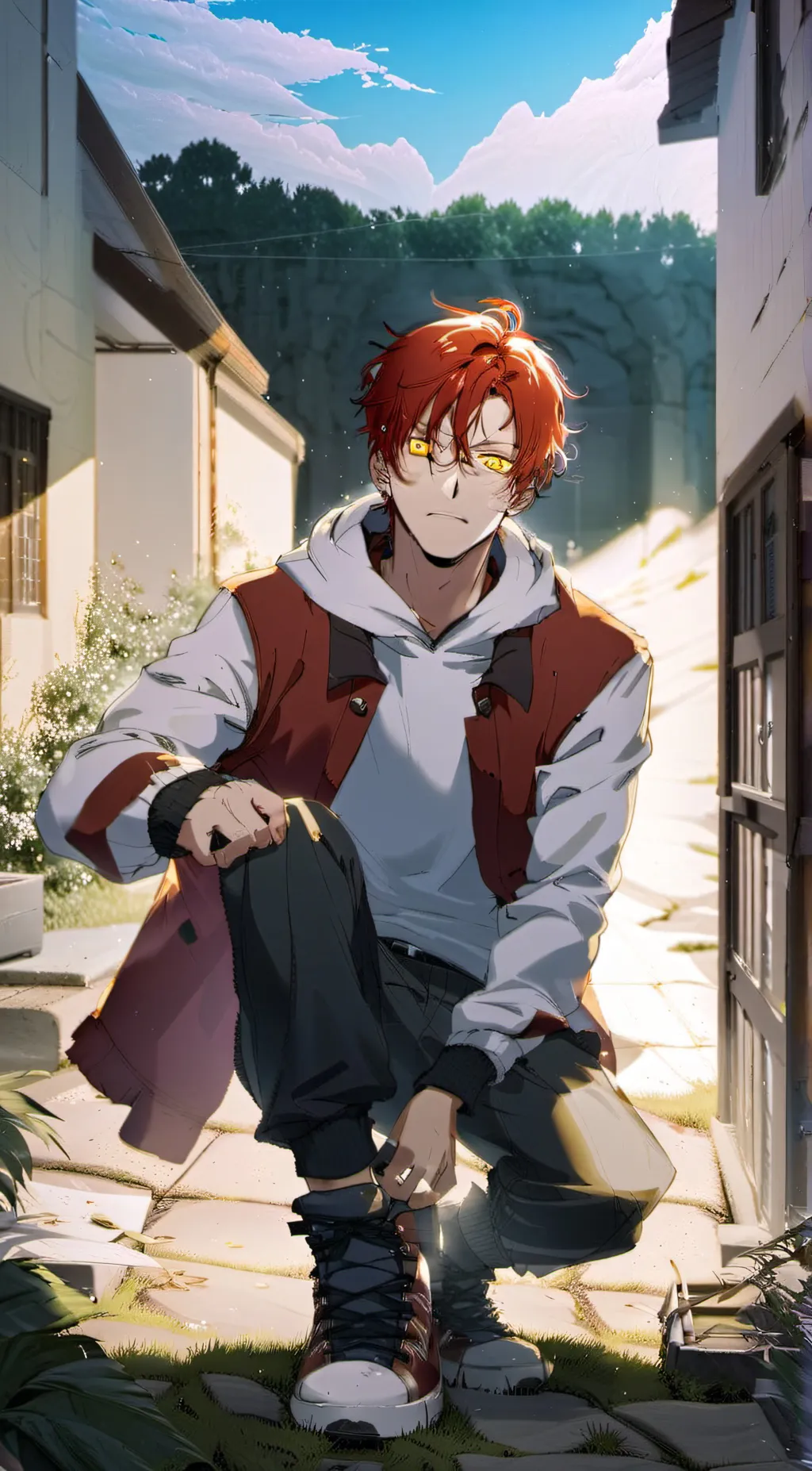 ai character: harry background