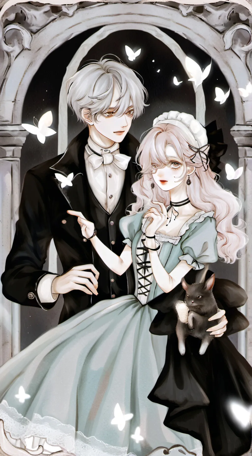 ai character: kenito and Friends background