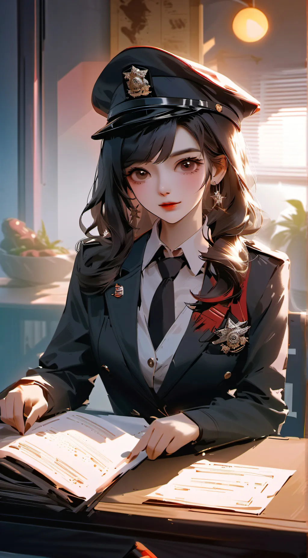 ai character: Mina background