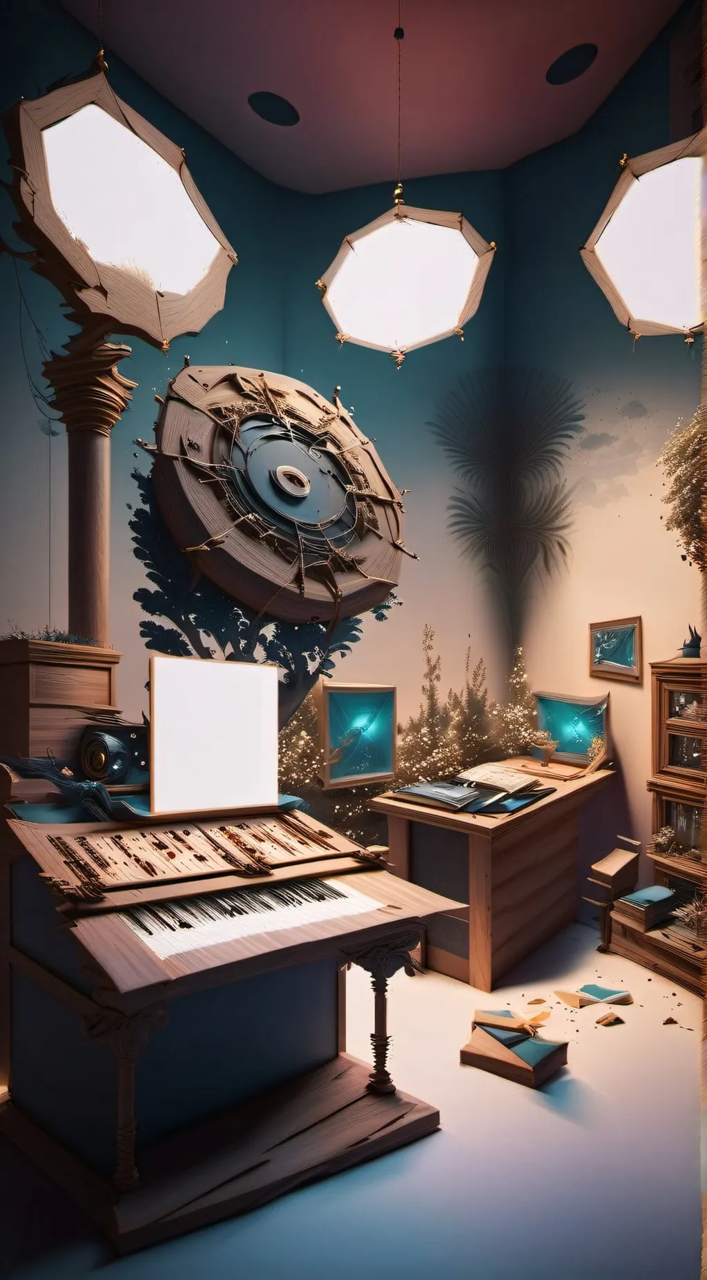 ai character: Skatoony background