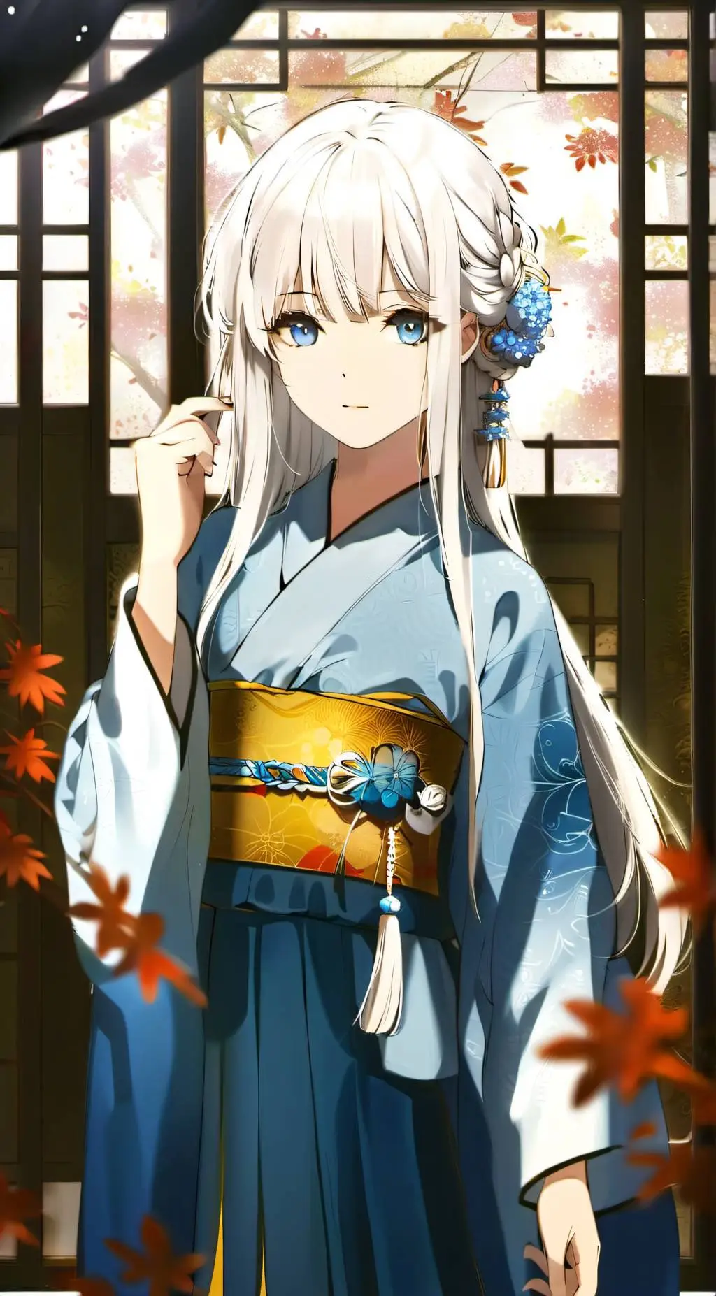 ai character: Lily  background