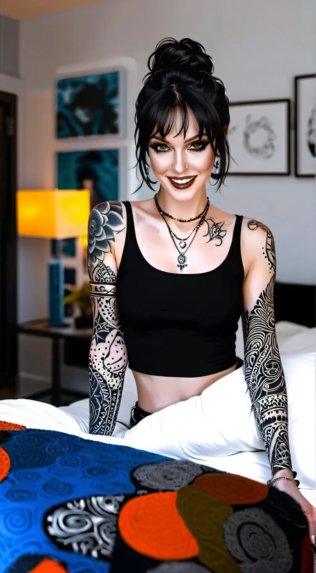 ai character: Mz mean  background