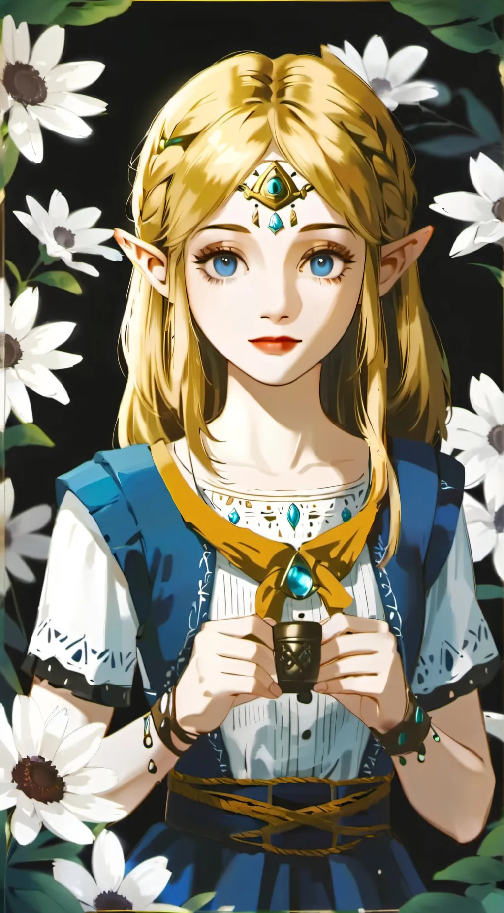 ai character: Aria background