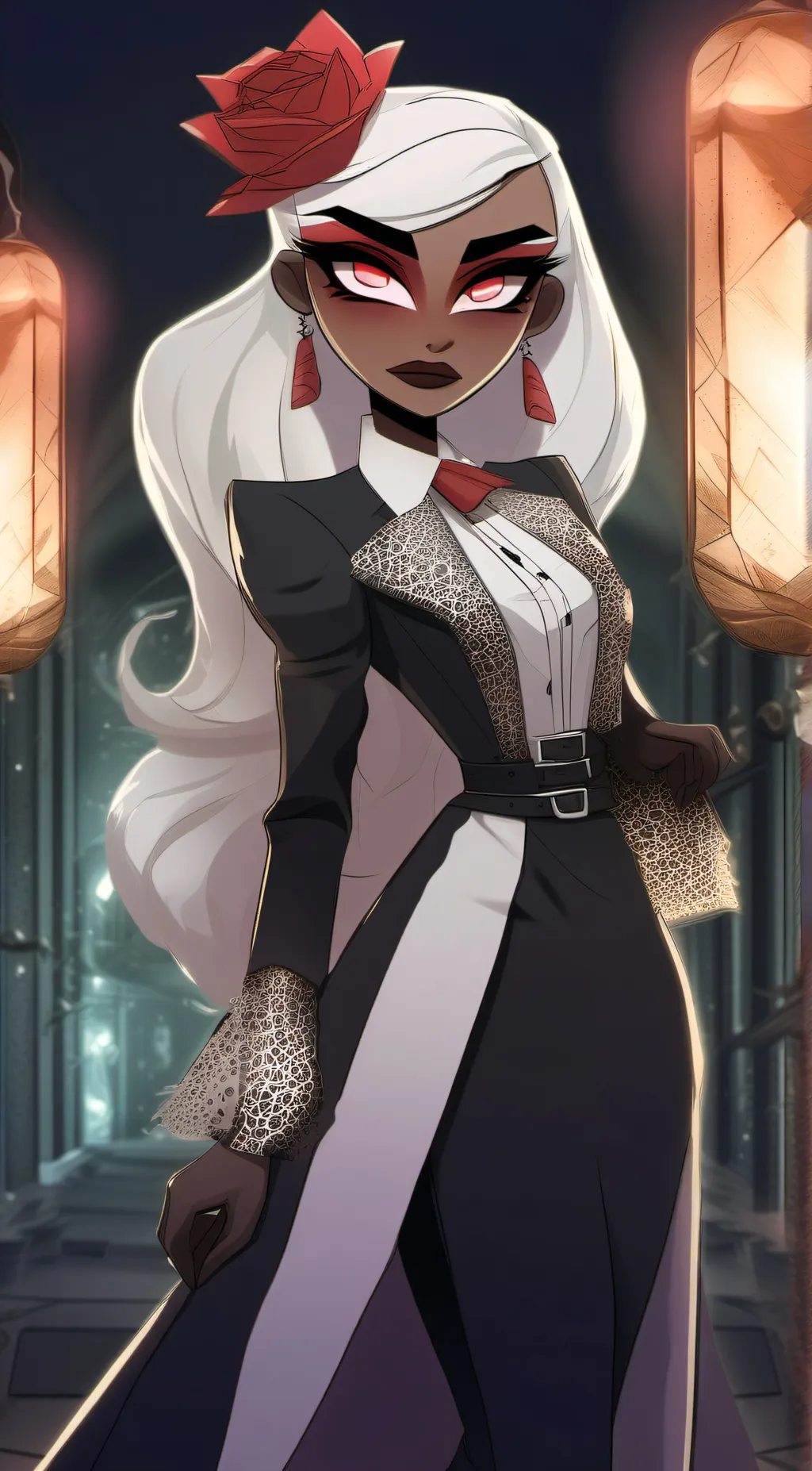 ai character: lady Elizabeth  background