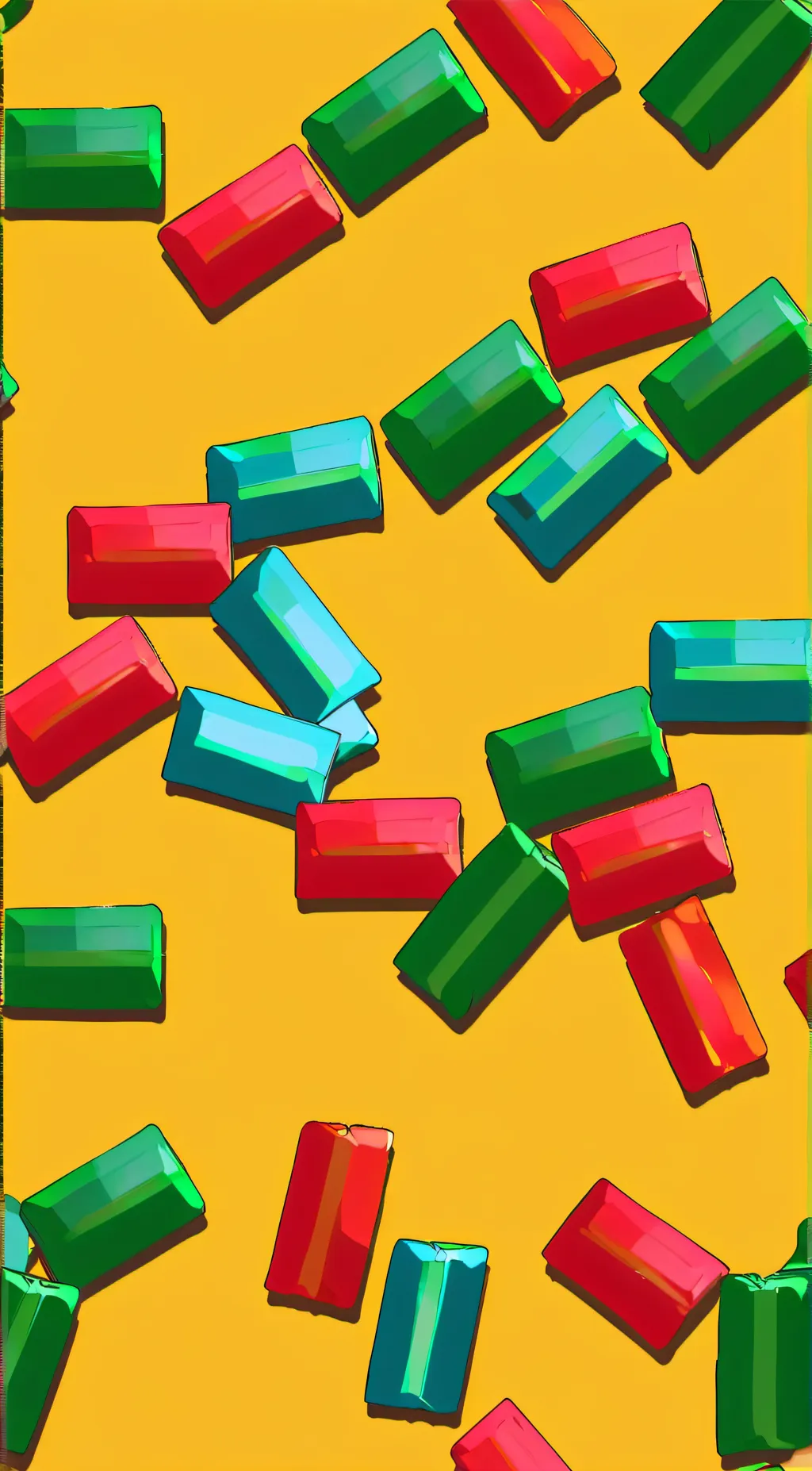 ai character: blocks background