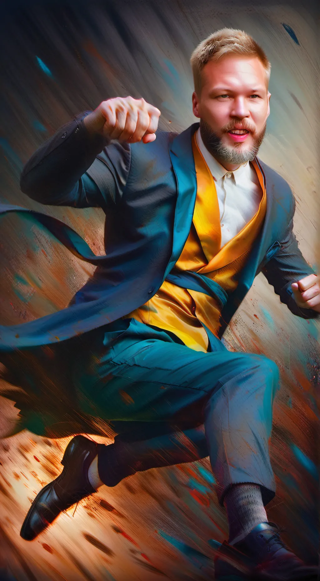 ai character: travis background