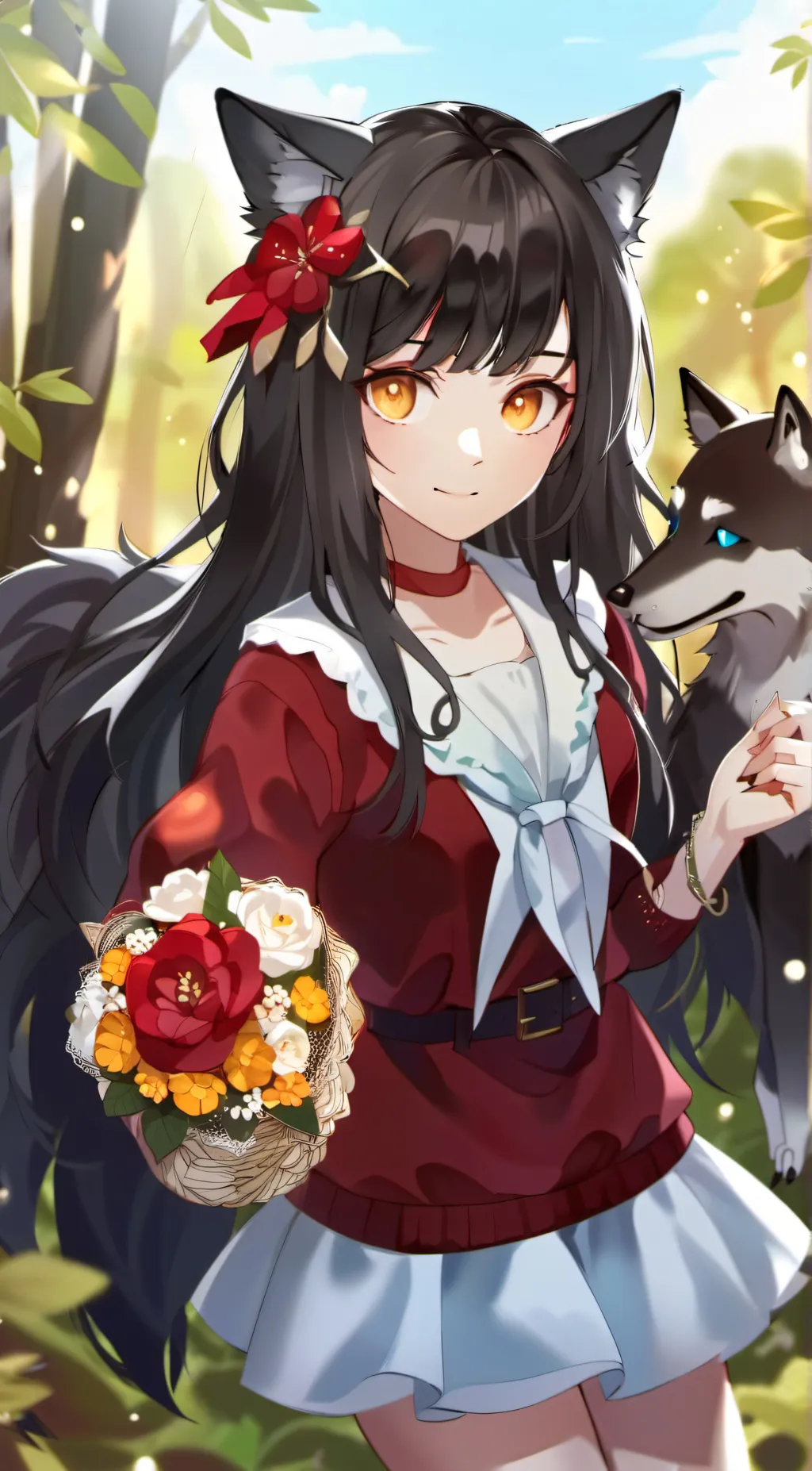 ai character: Jade background