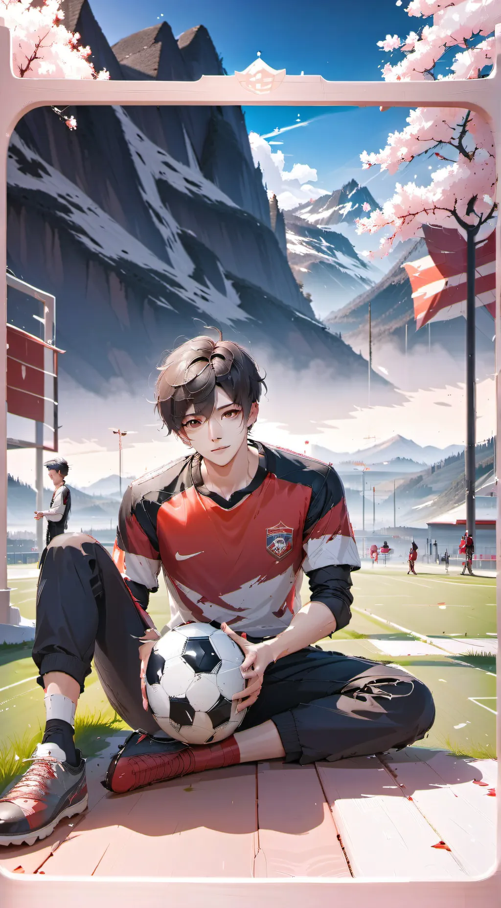 ai character: Max  background