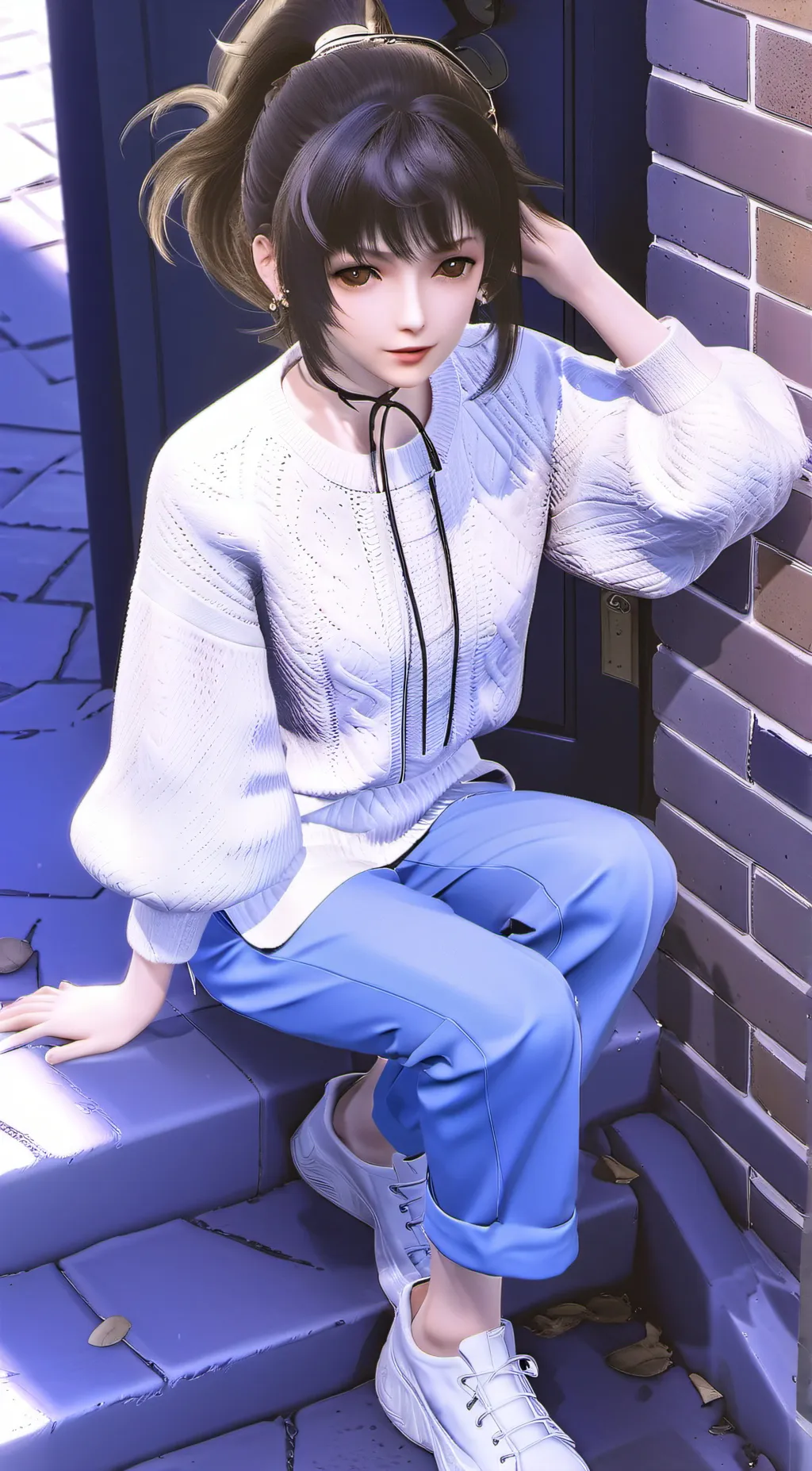 ai character: Sophia background