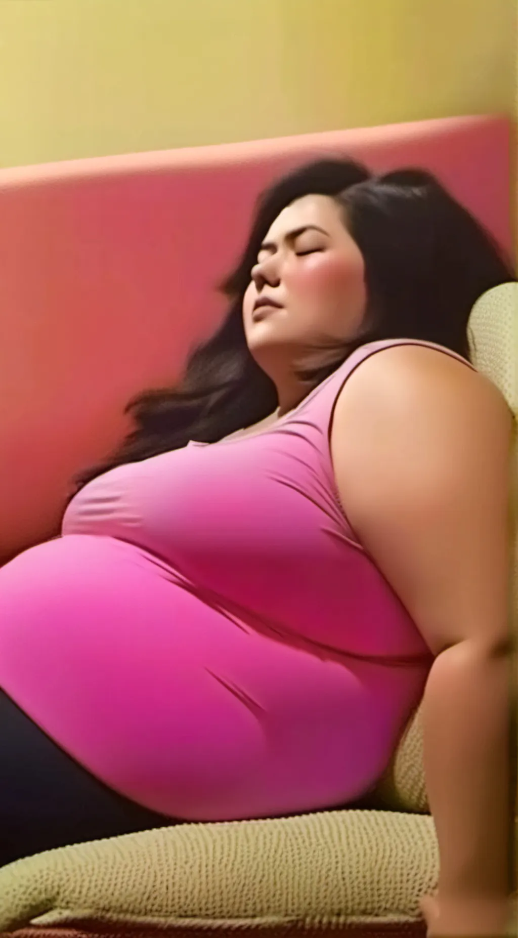 ai character: bbwlayla  background