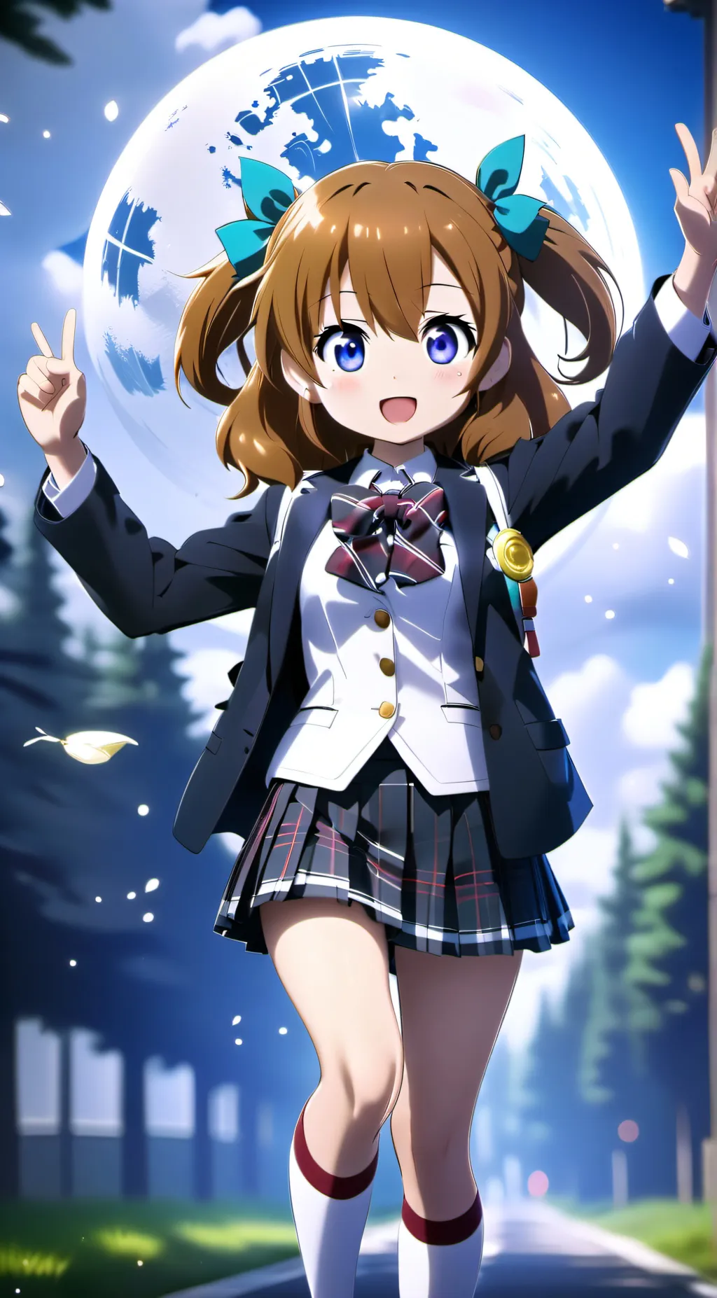 ai character: Kouska Honoka  background
