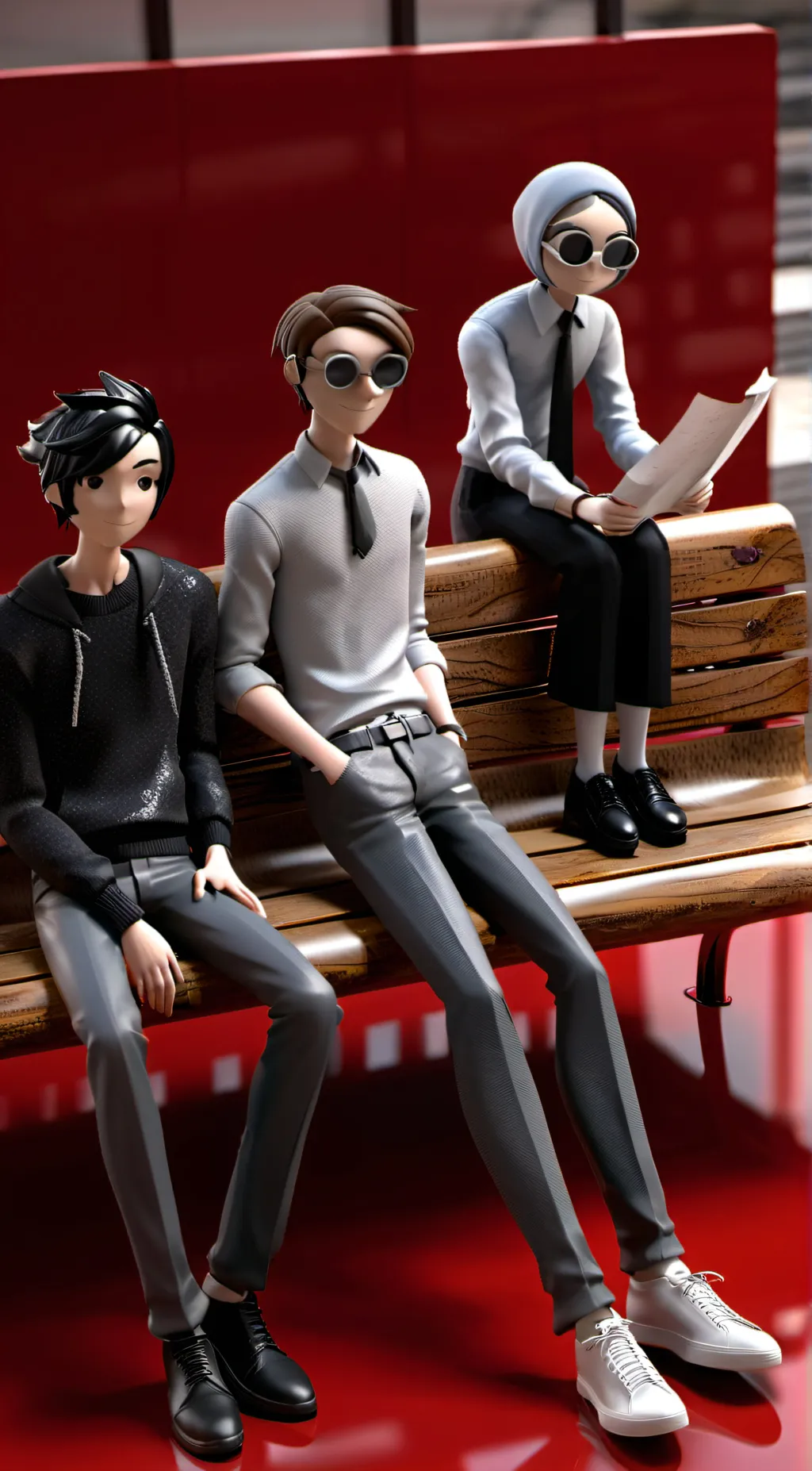 ai character: AU background