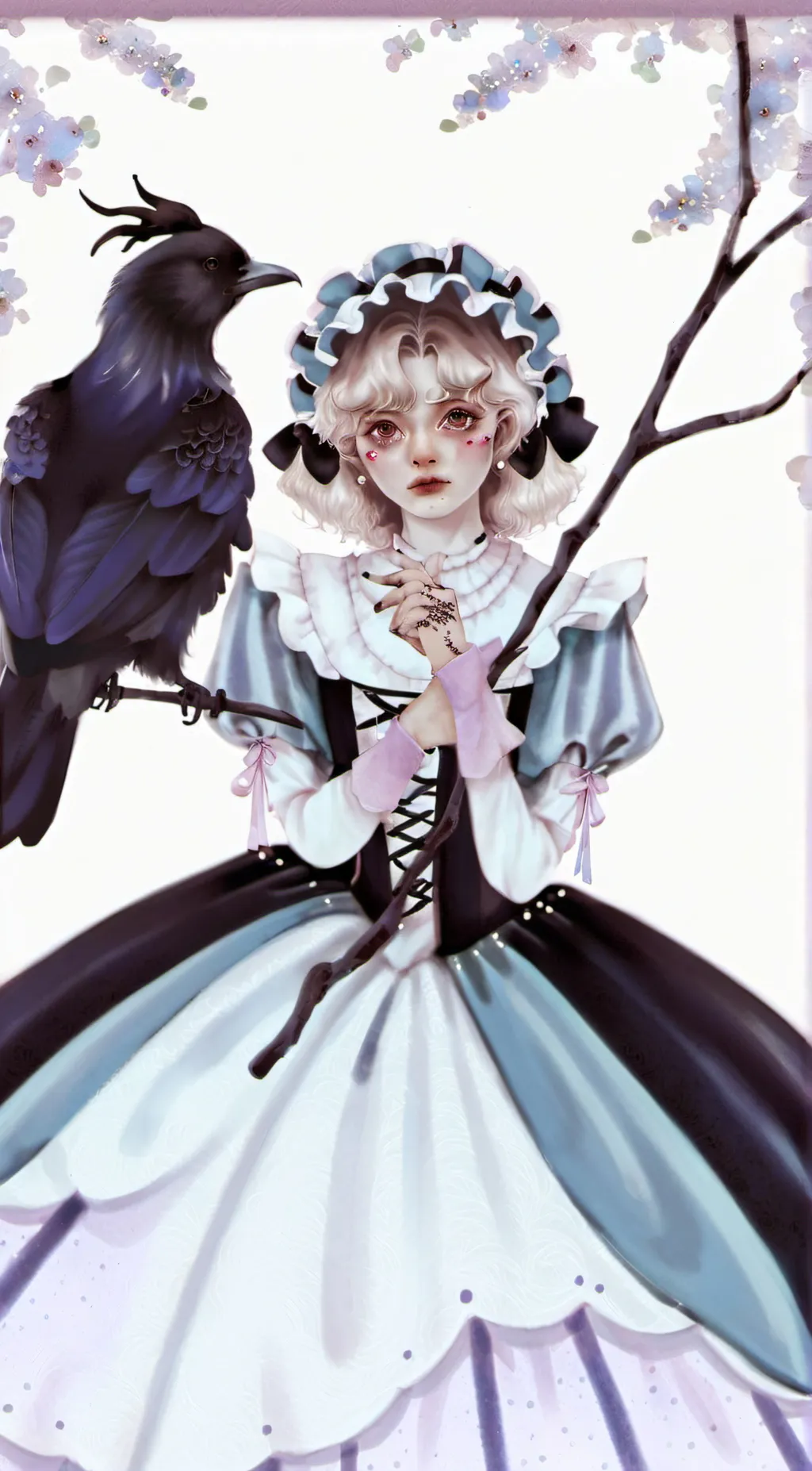 ai character: Raven Therian background