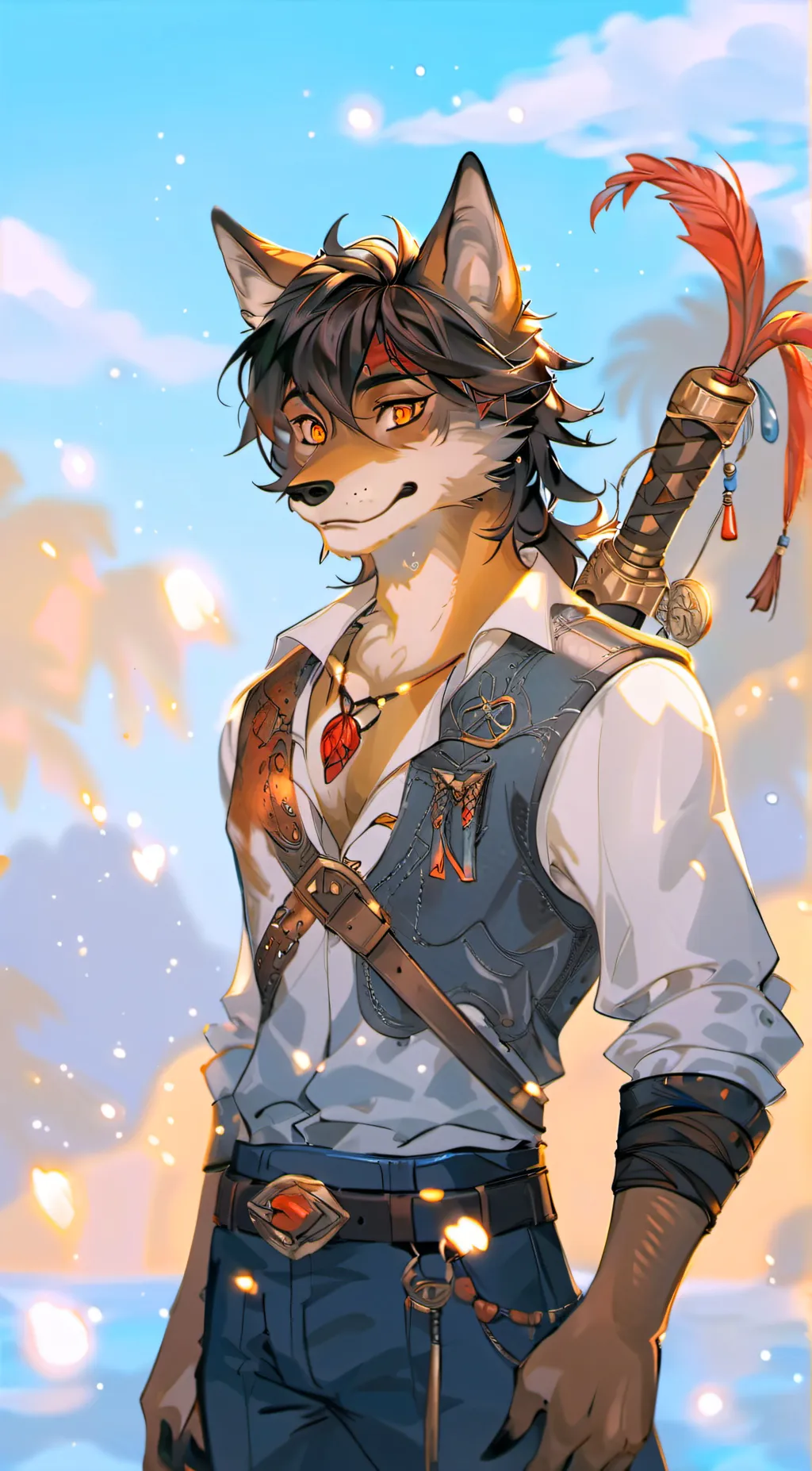 ai character: dominek background