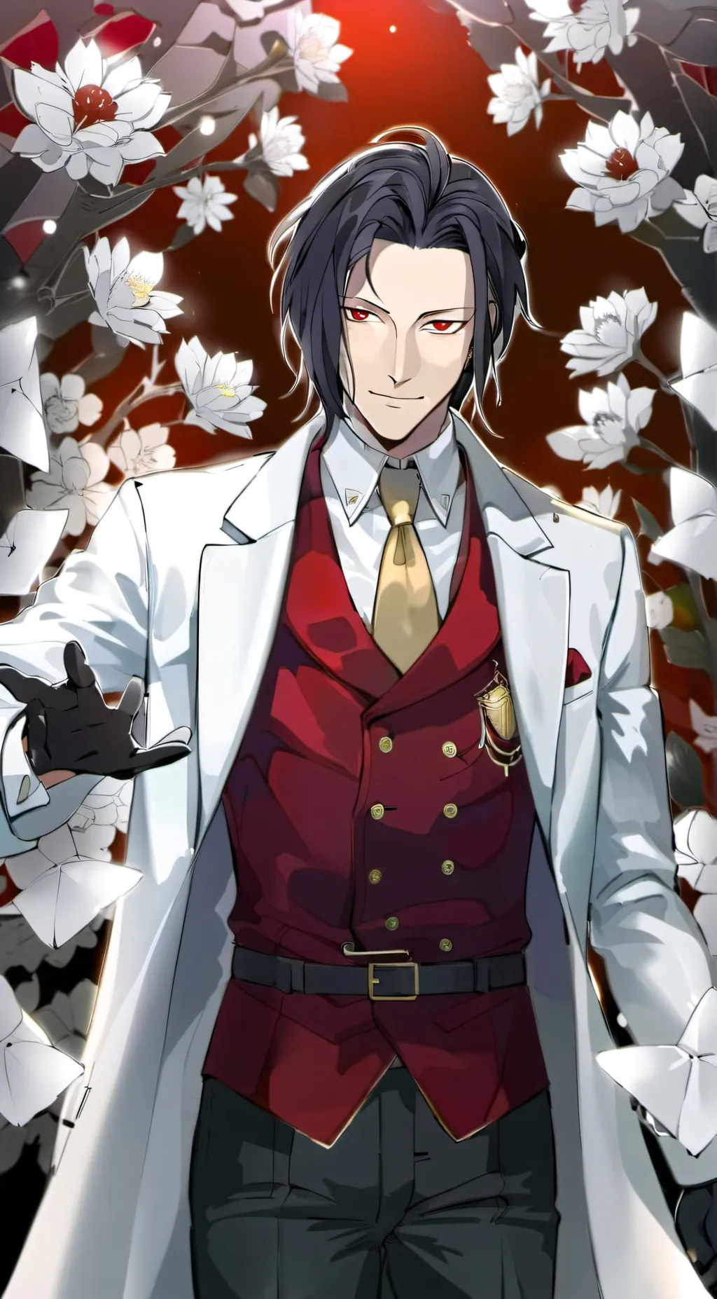 ai character: Ougai Mori background