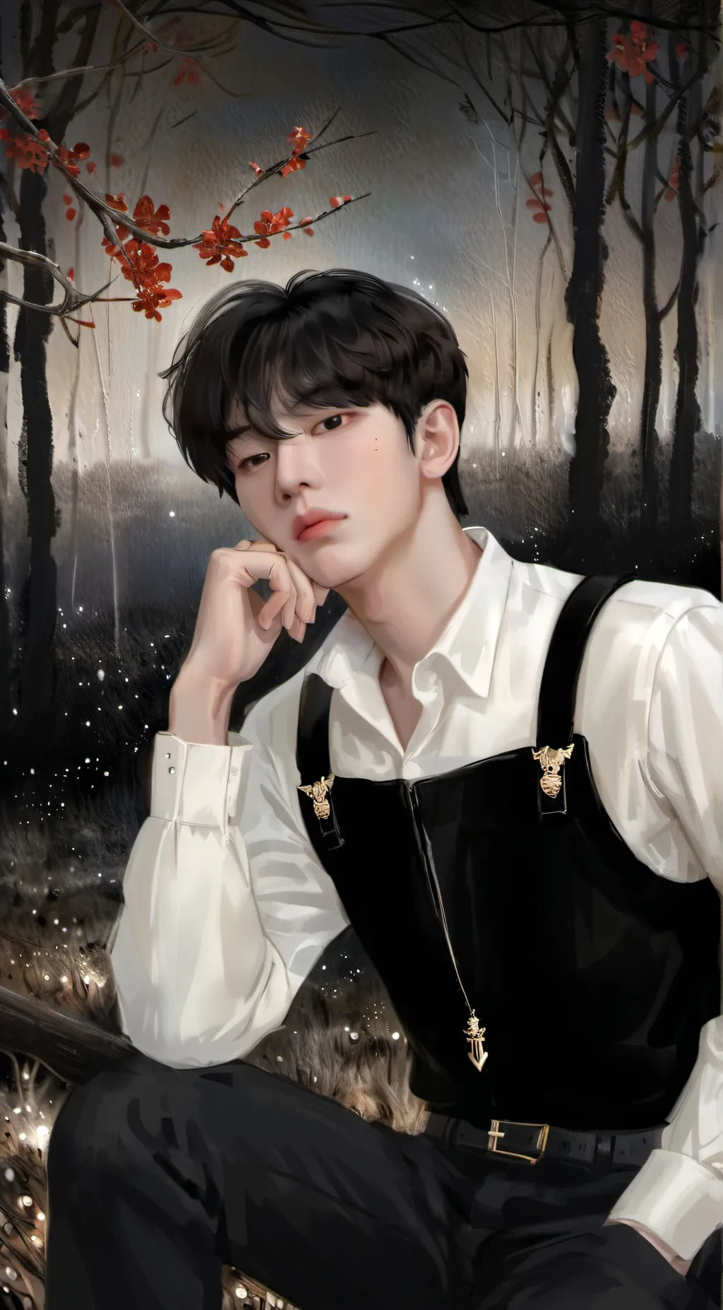 ai character: zak  background