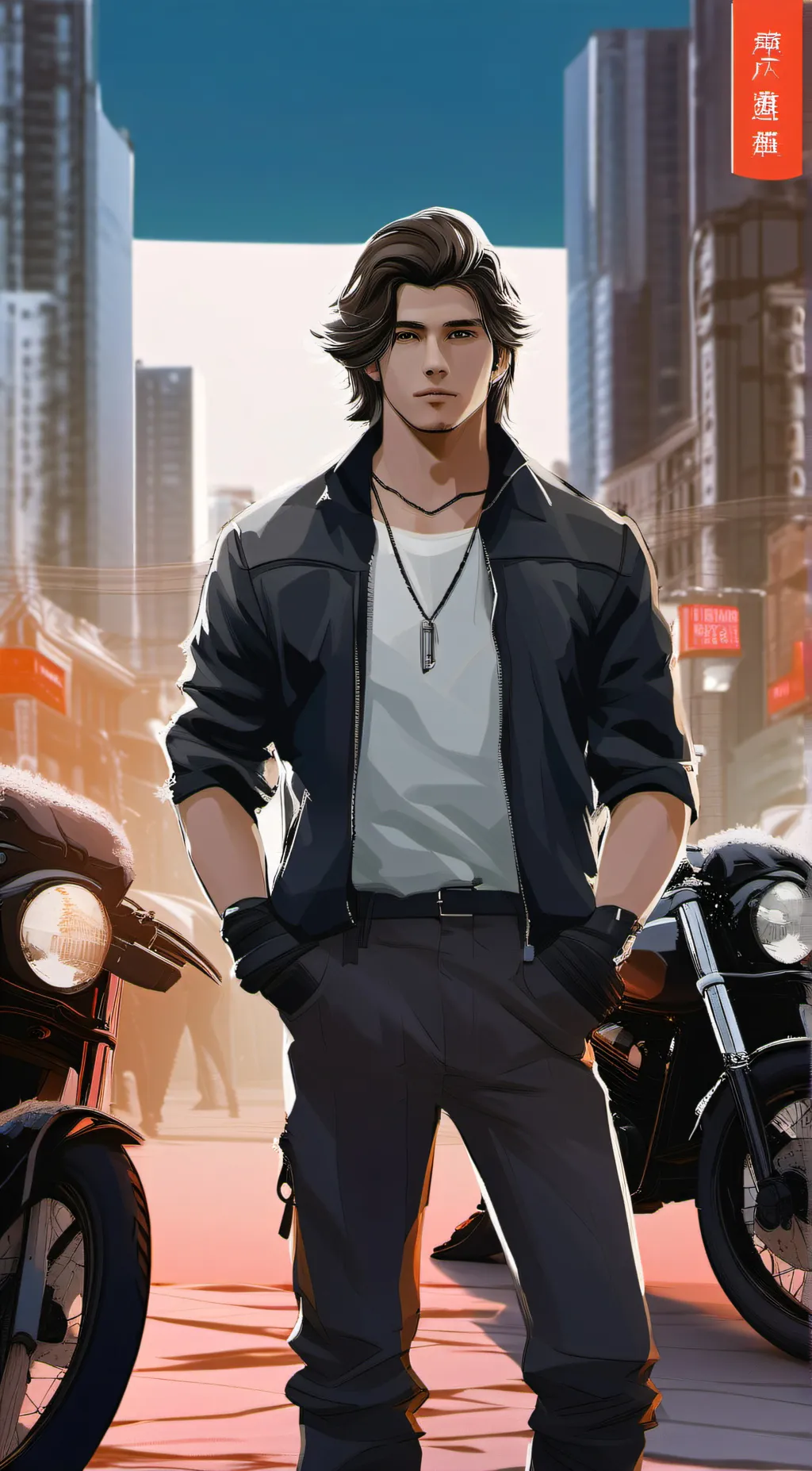 ai character: Zero background