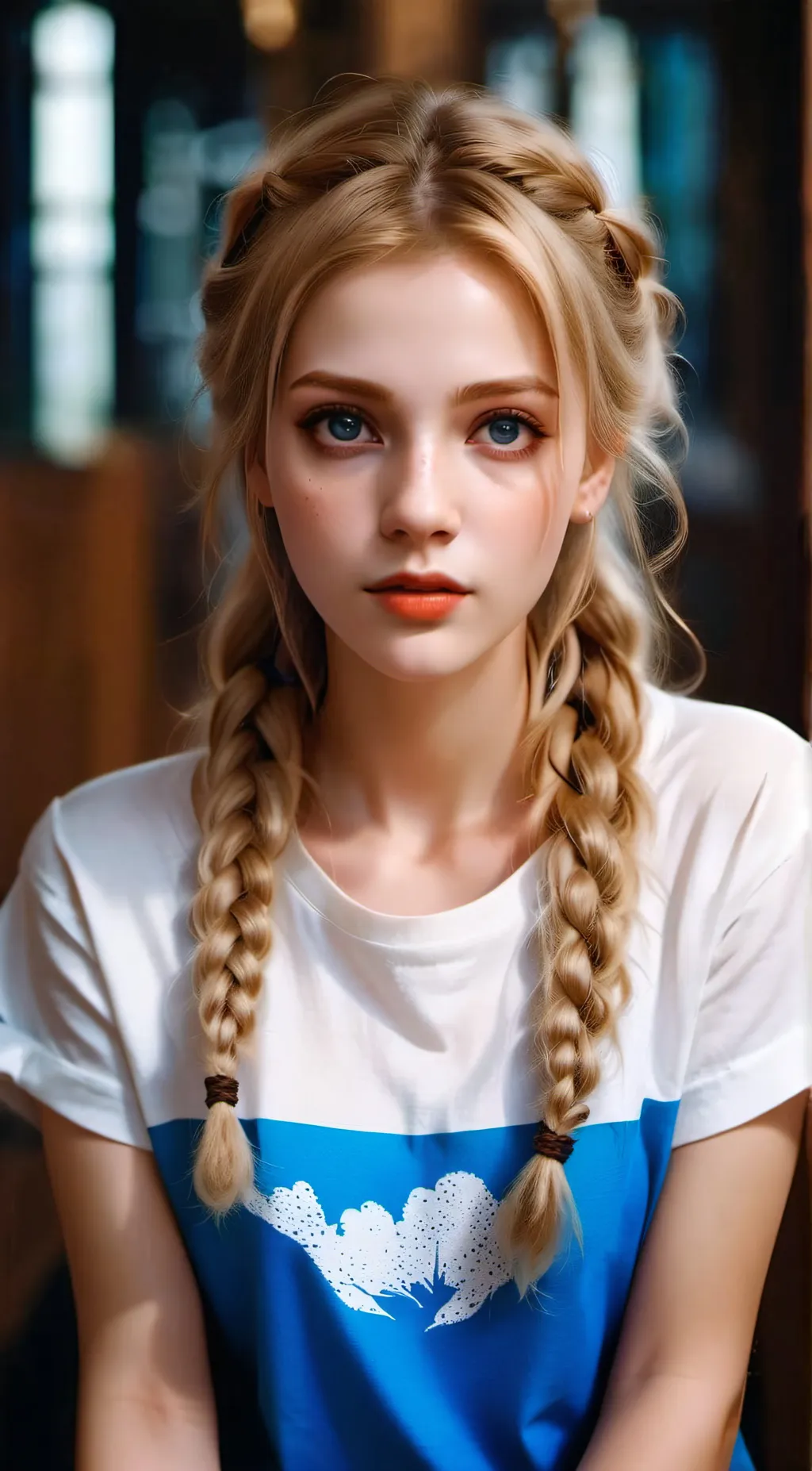 ai character: Mina background