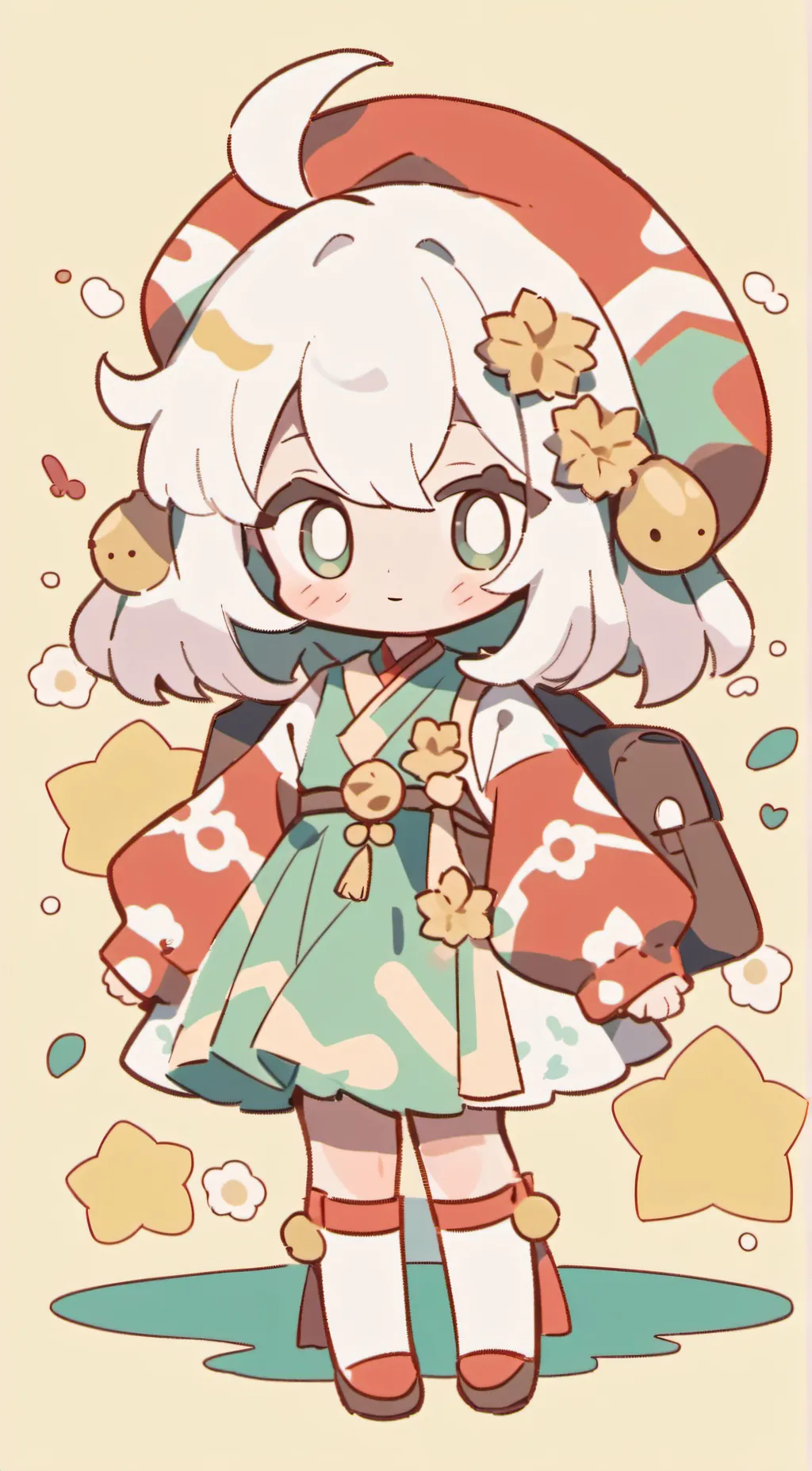 ai character: lilly/ur gf background