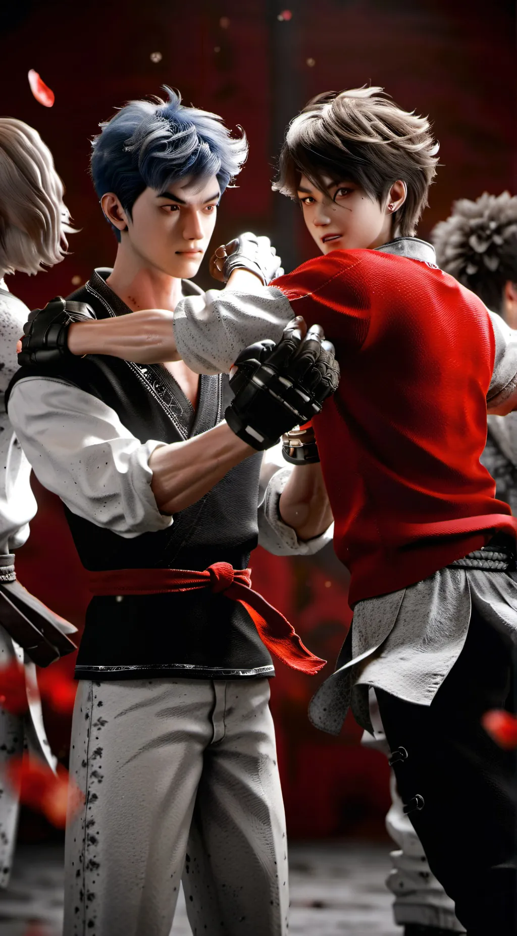 ai character: Boxers background