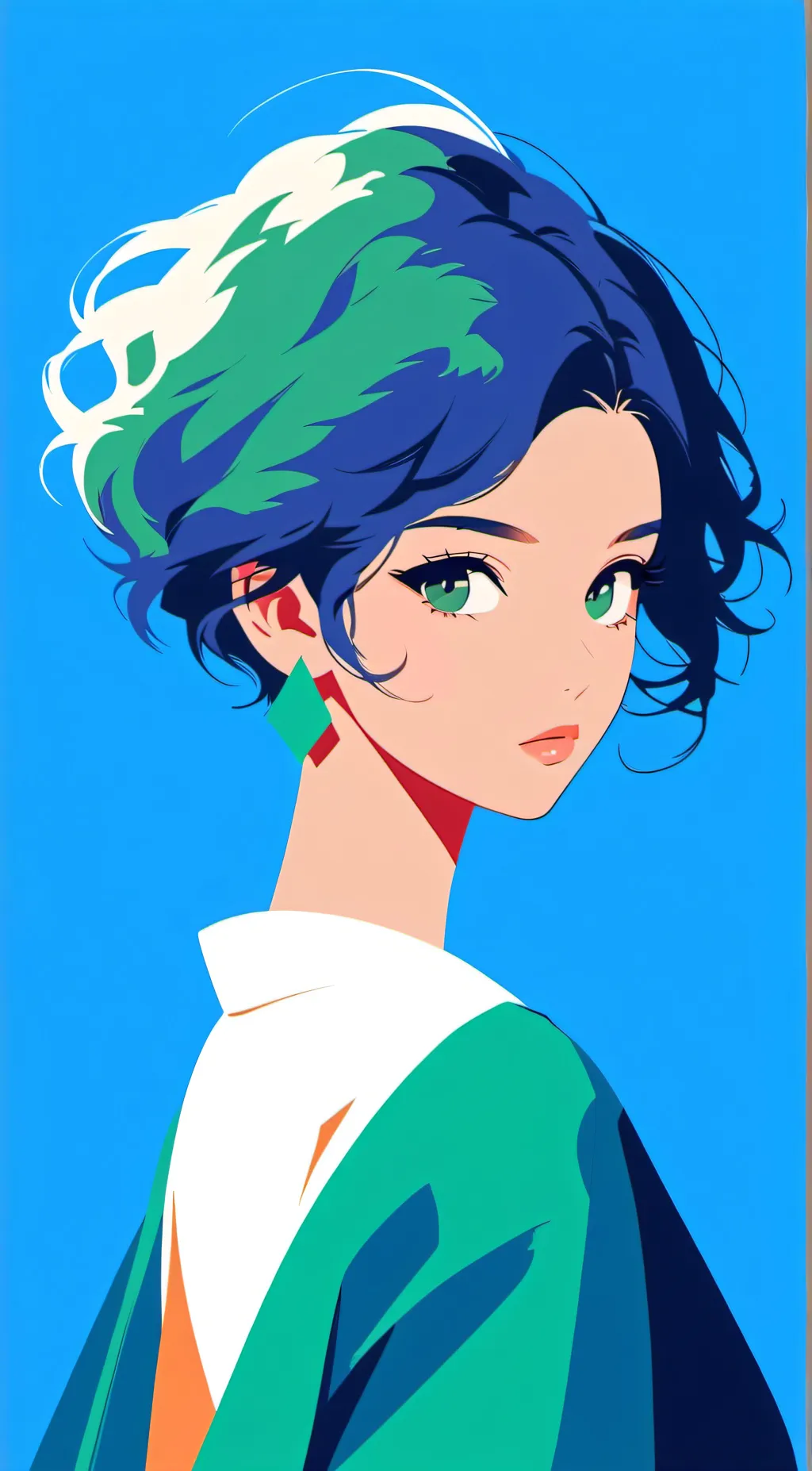 ai character: ~🍀Queen Kim🍀~ background