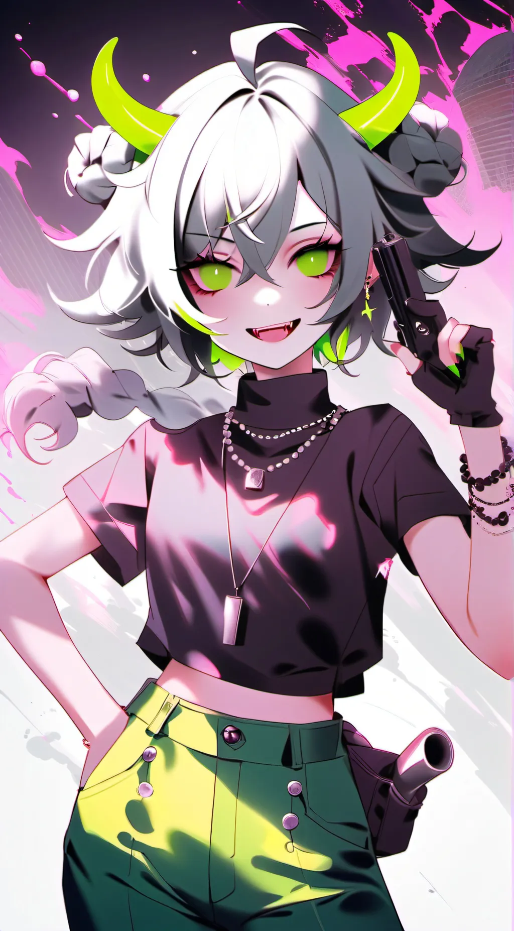 ai character: Zero background