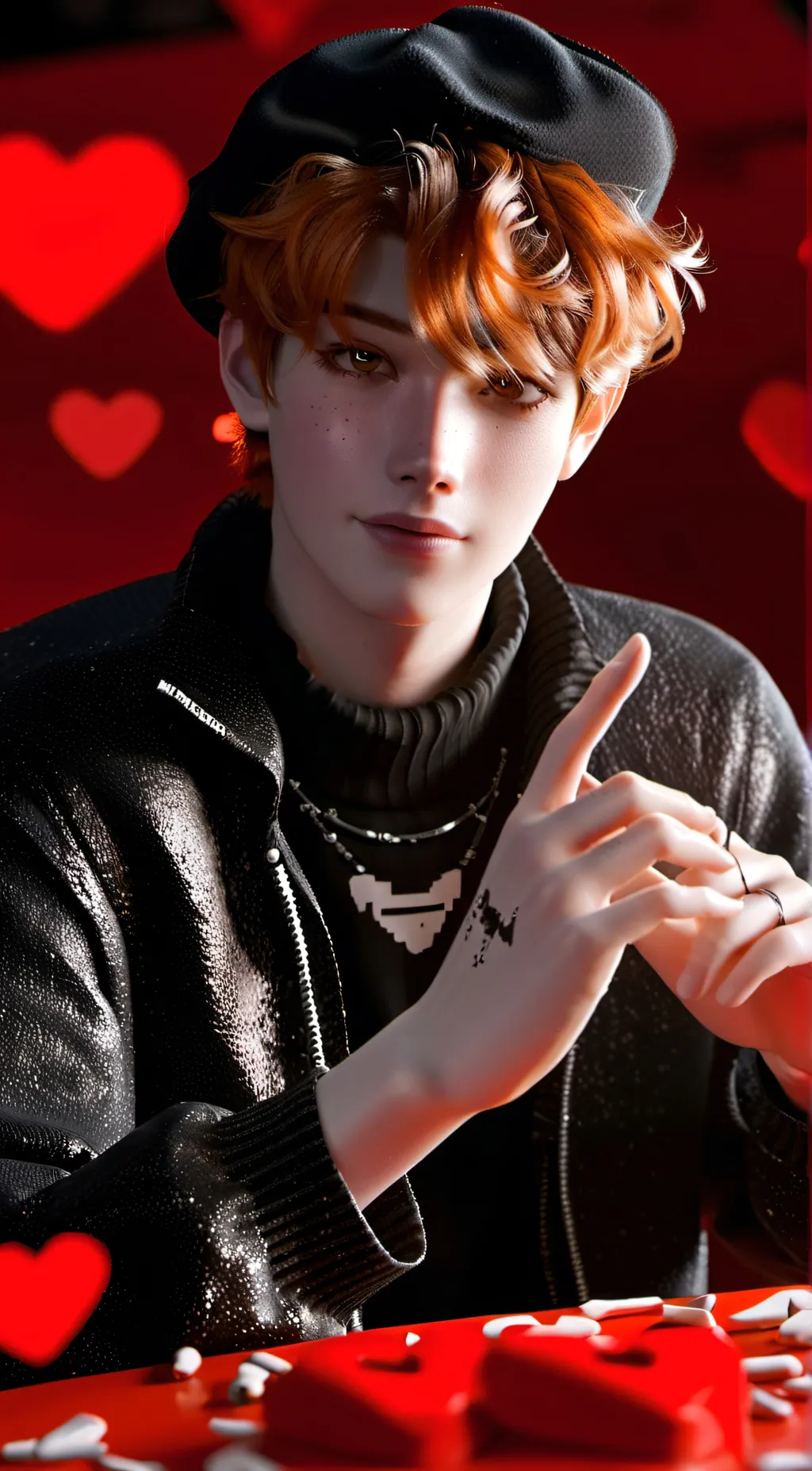 ai character: Dawson  background