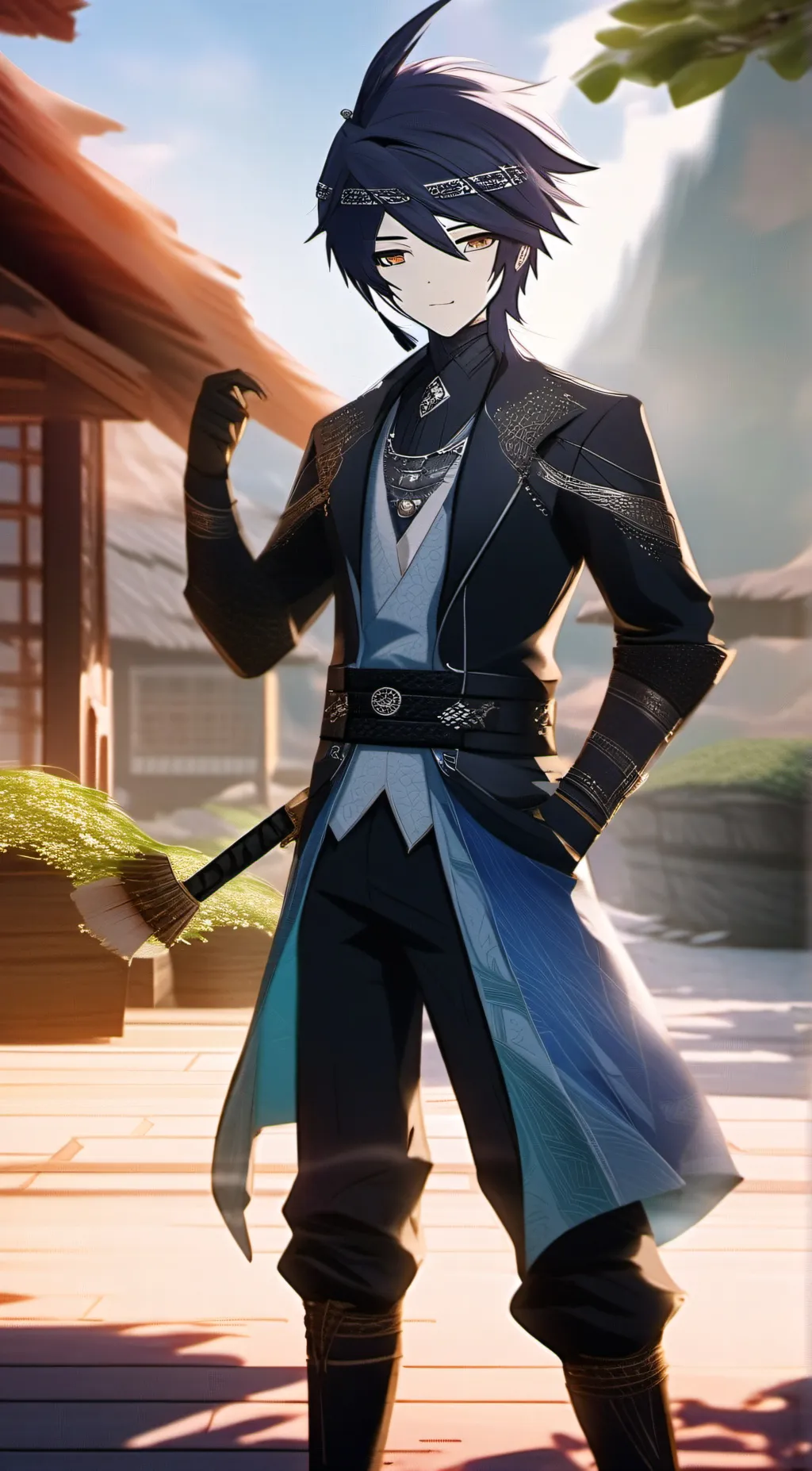 ai character: Jake  background