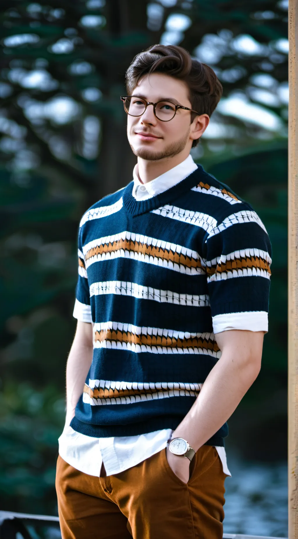 ai character: Nelson  background