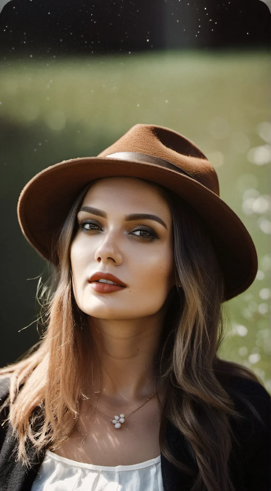 ai character: Cowgirl background