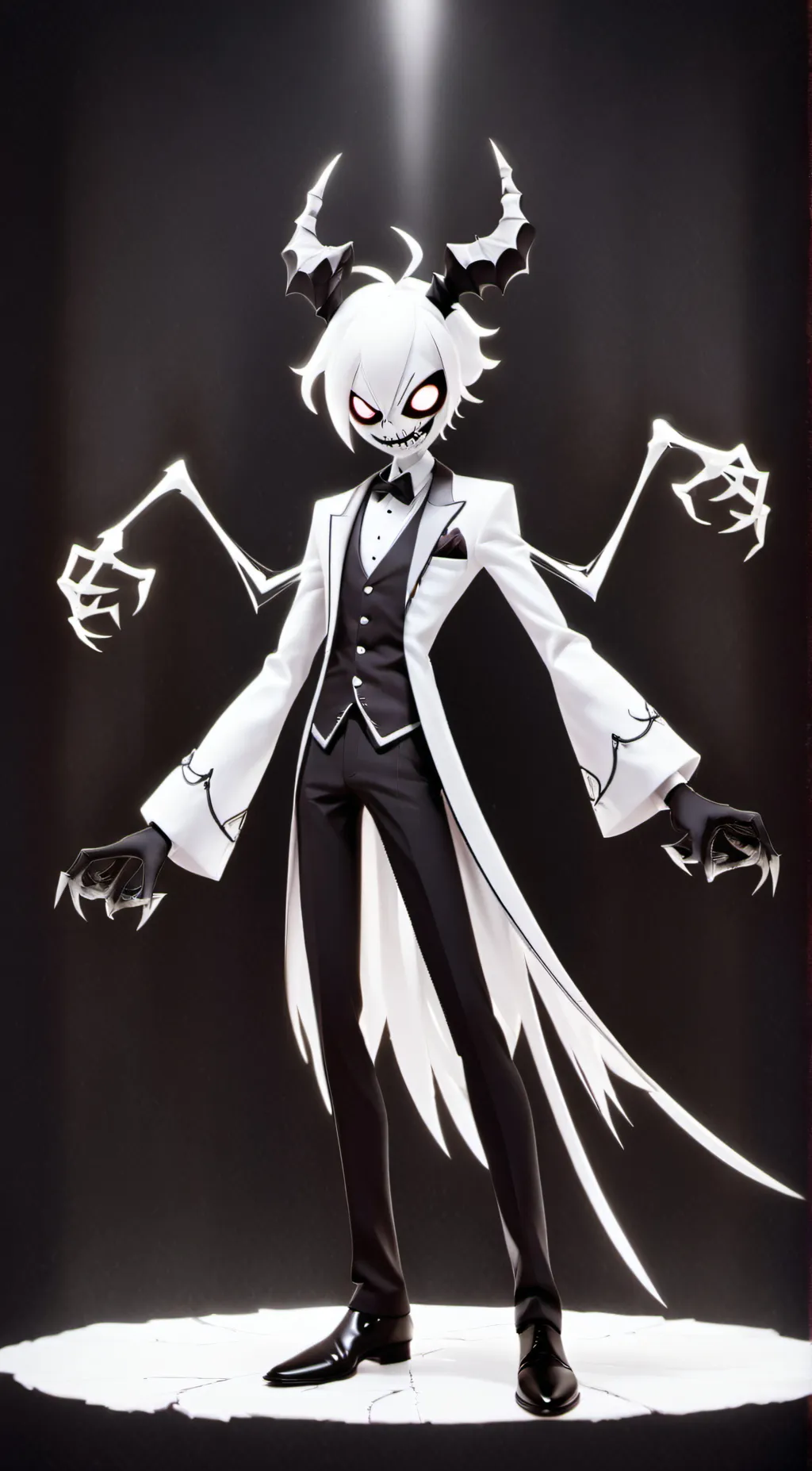 ai character: Hazbin hotel background