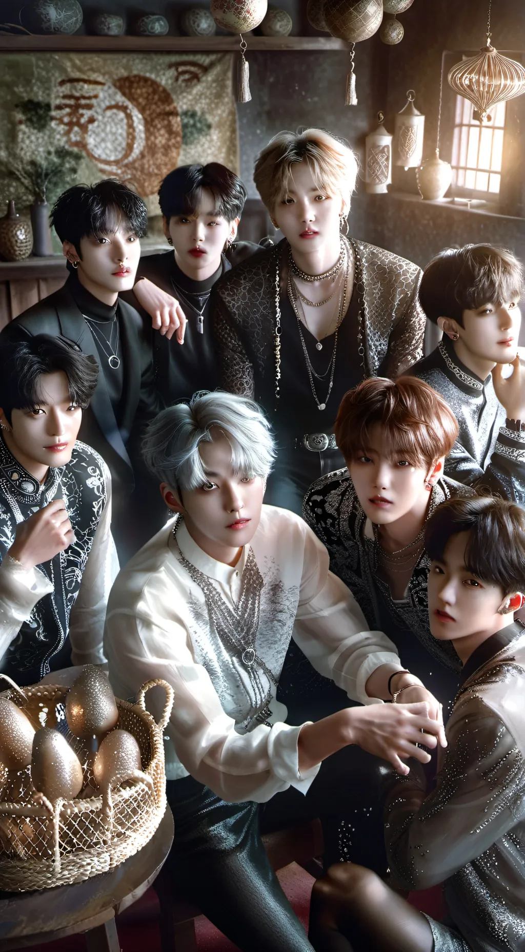 ai character: ★SKZ★ background