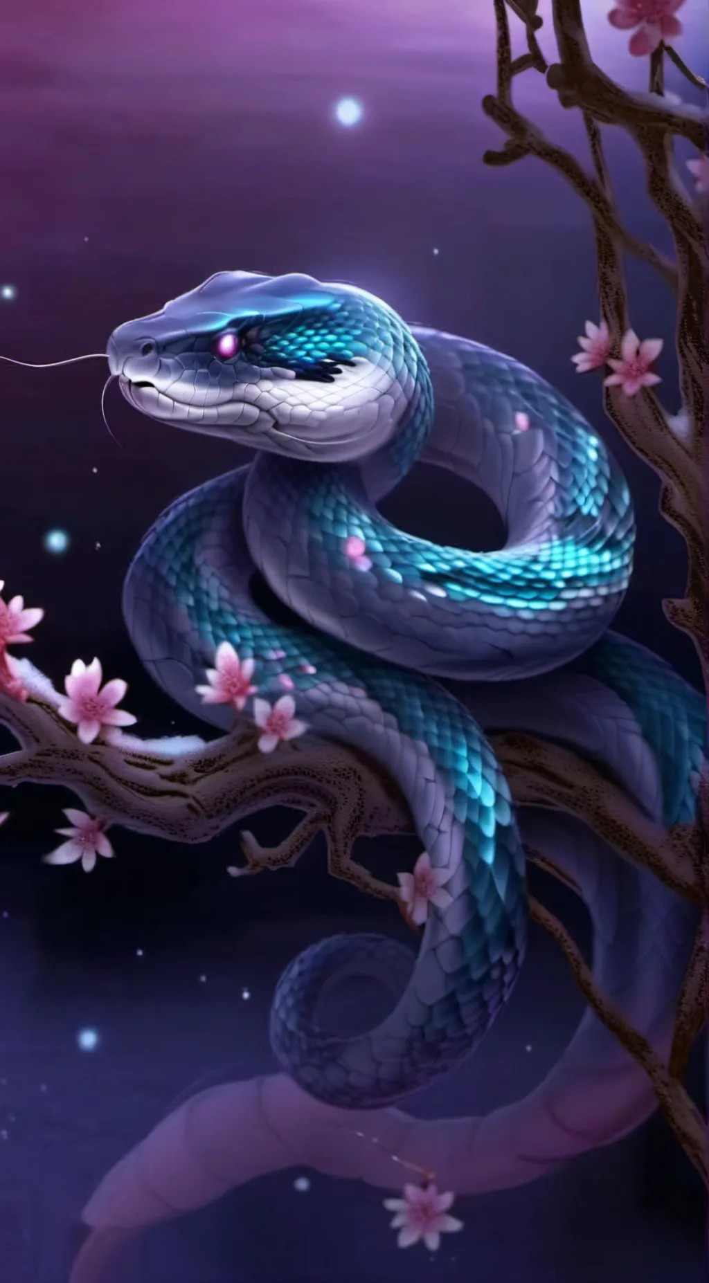 ai character: mha snake background