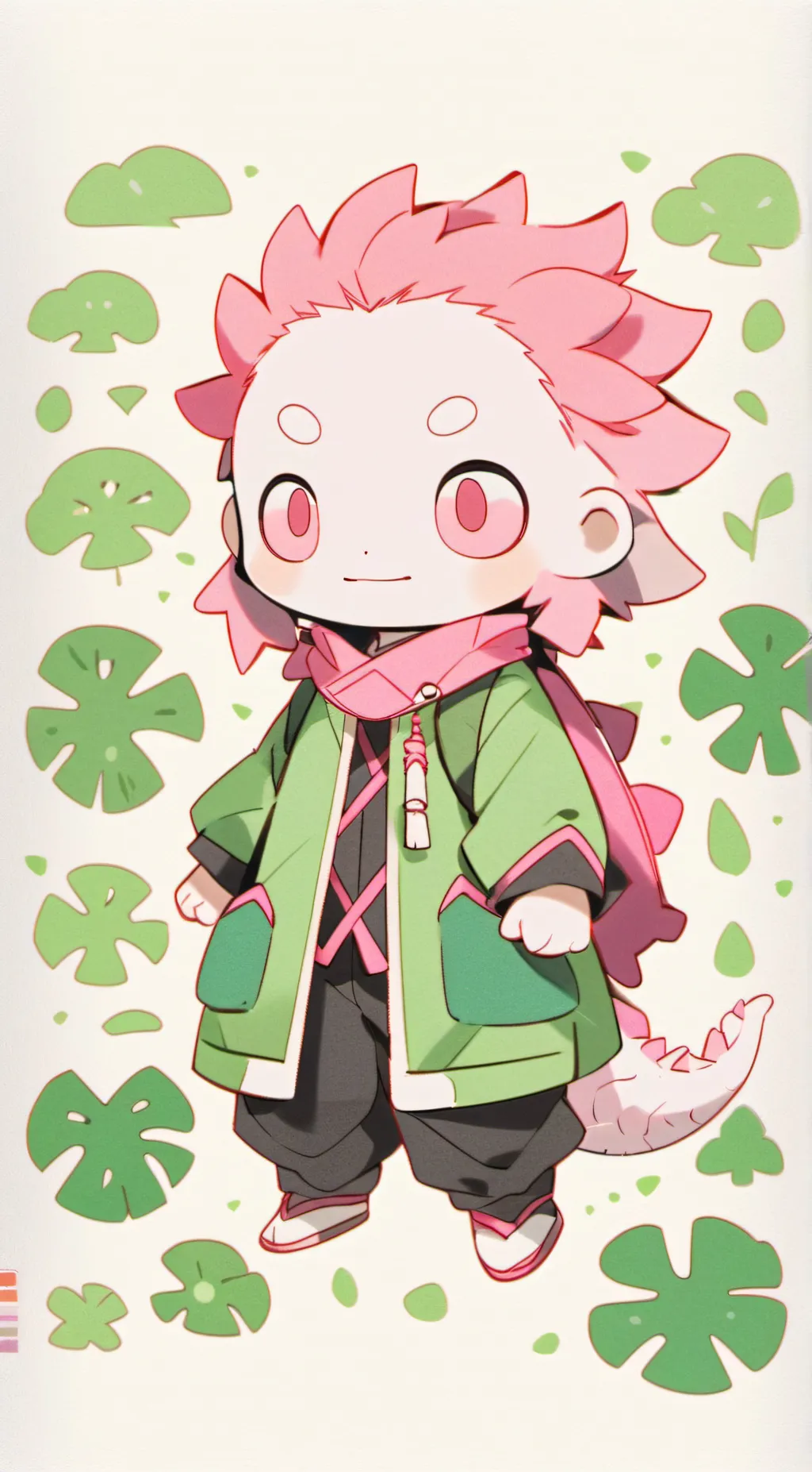 ai character: kintio pet  background