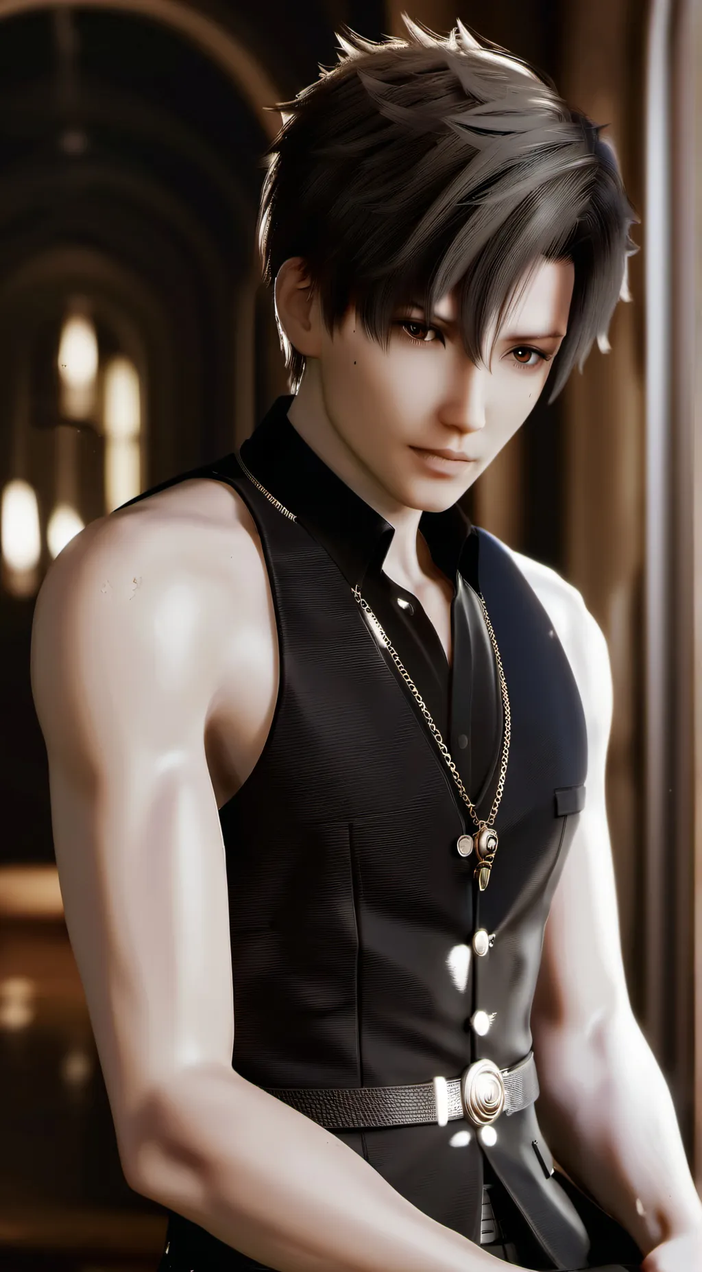 ai character: Hudson  background